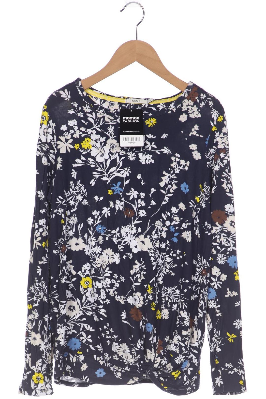

Cecil Damen Langarmshirt, marineblau, Gr. 36