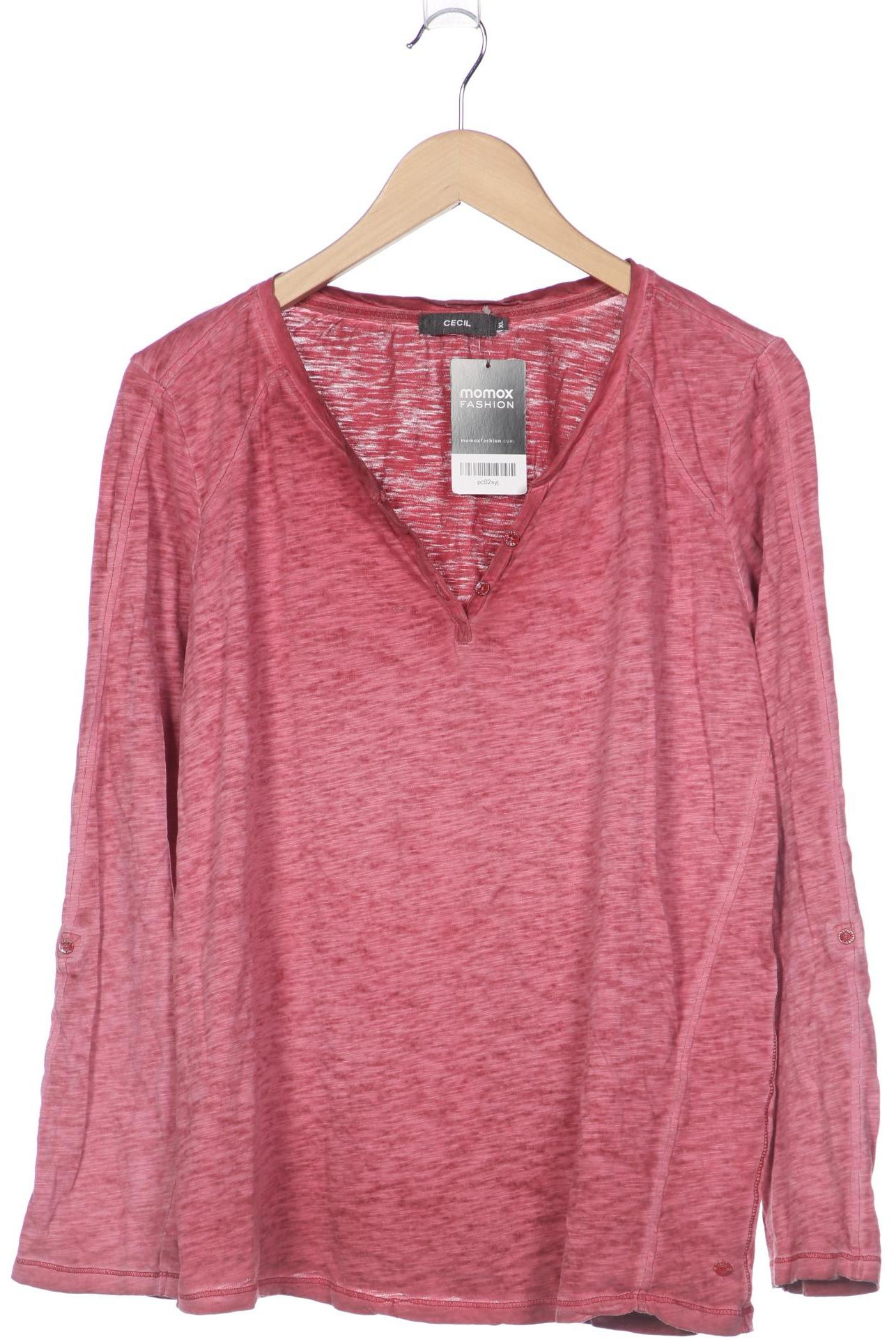 

CECIL Damen Langarmshirt, pink