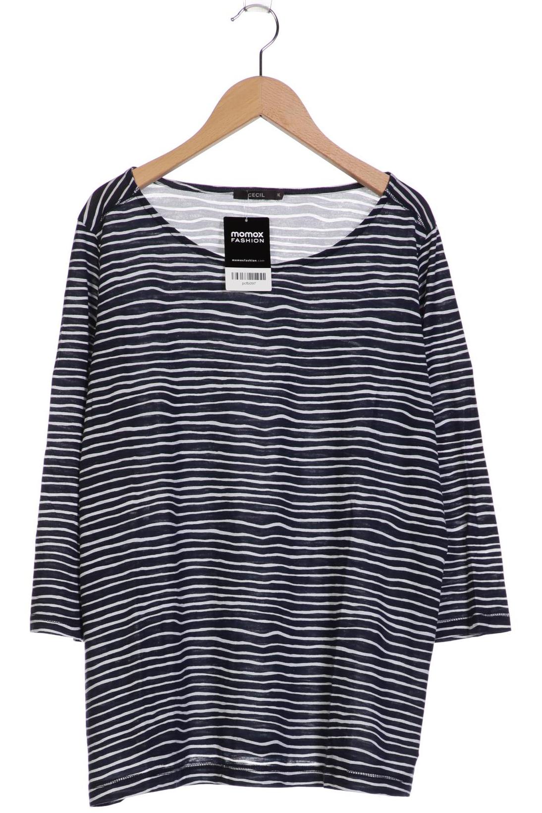 

Cecil Damen Langarmshirt, marineblau, Gr. 44