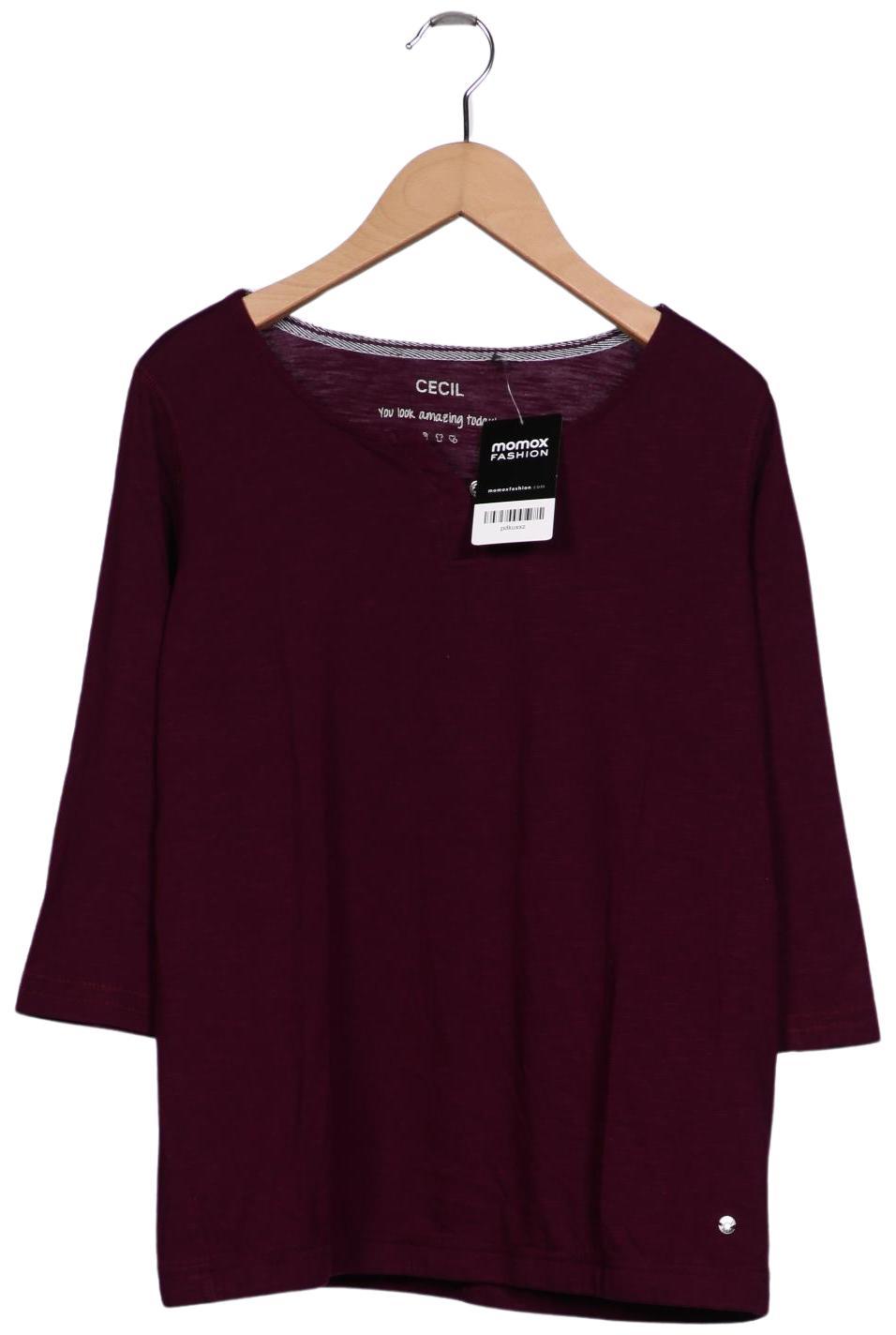 

Cecil Damen Langarmshirt, flieder, Gr. 36