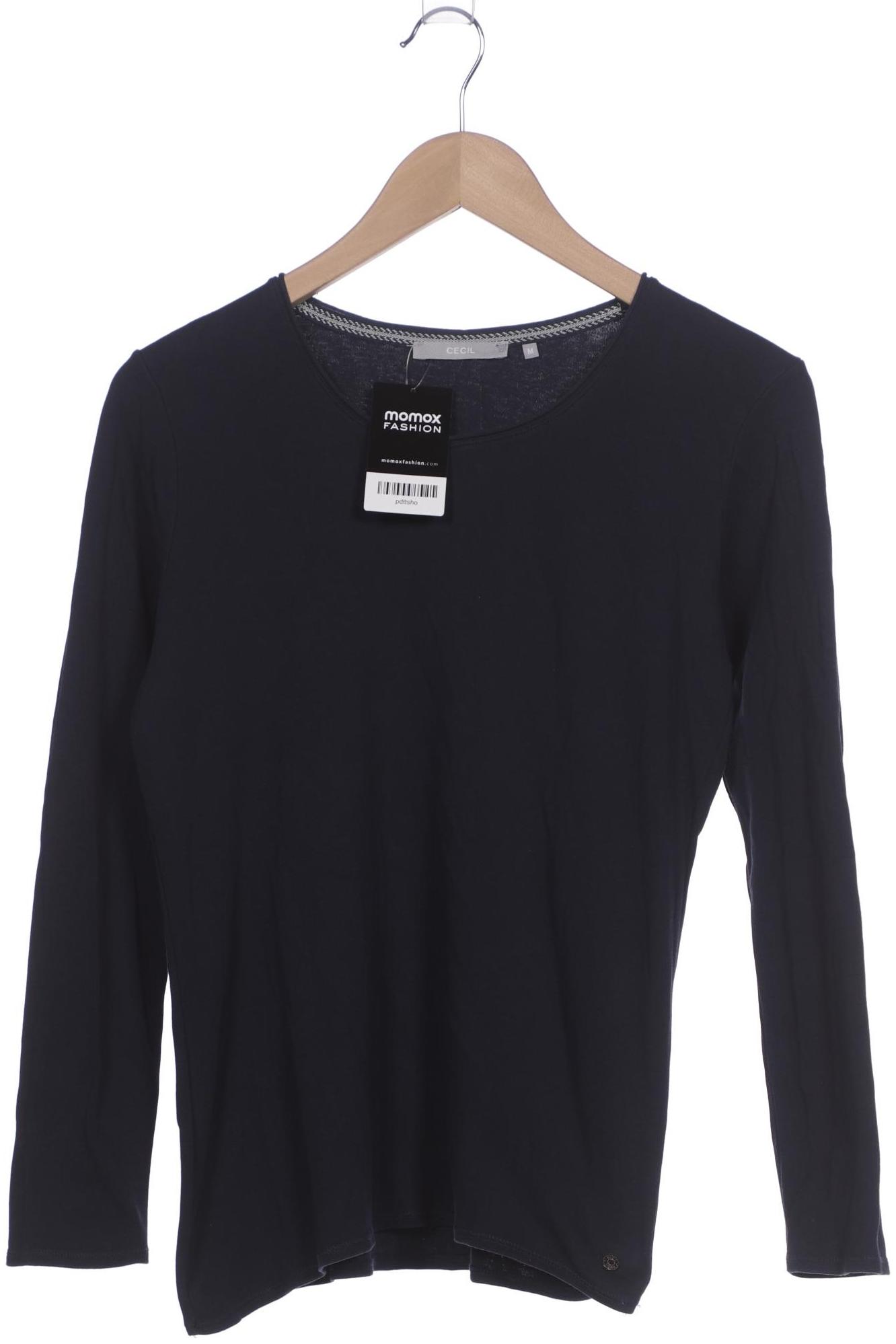 

Cecil Damen Langarmshirt, marineblau, Gr. 38