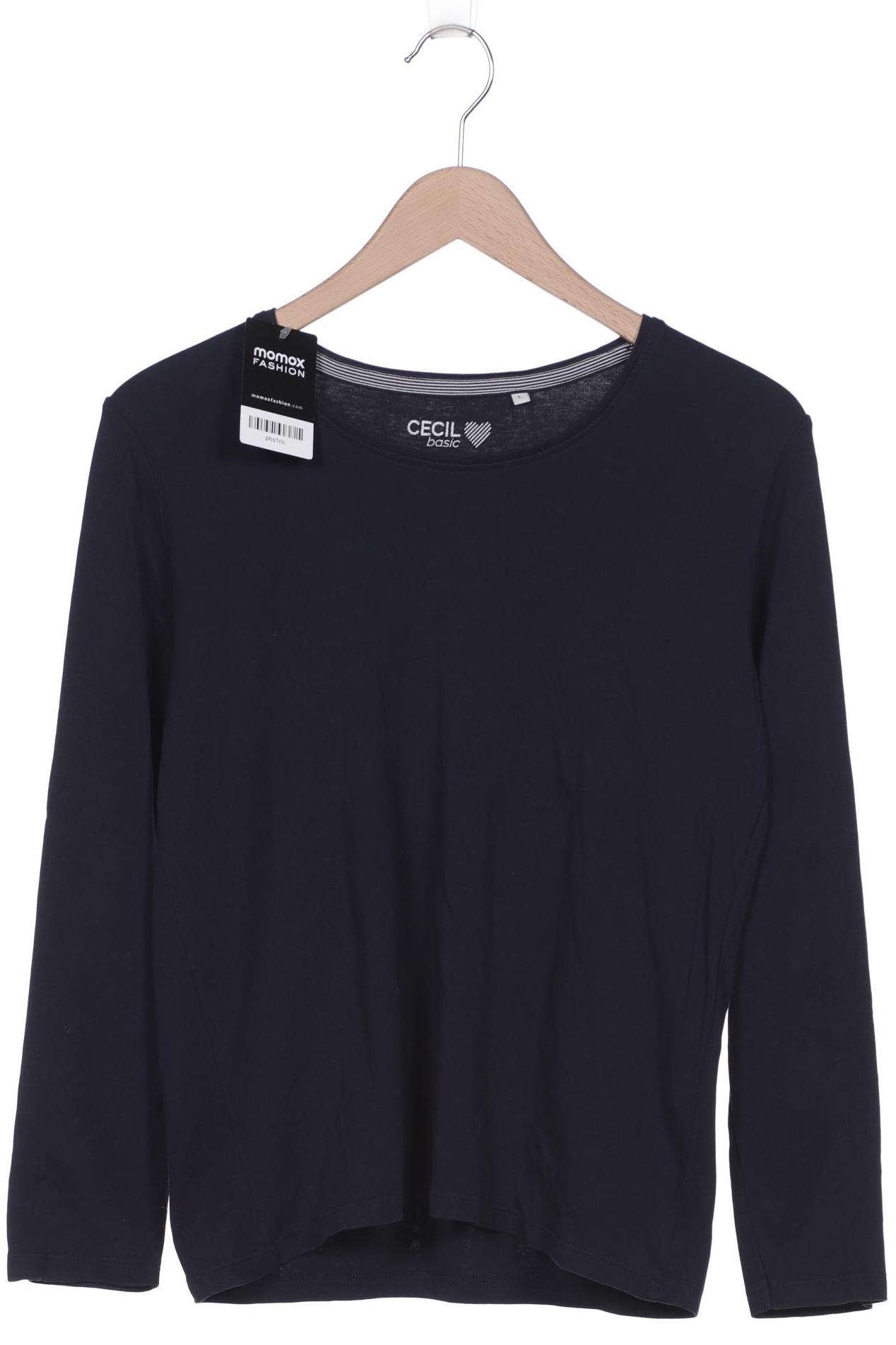 

CECIL Damen Langarmshirt, marineblau