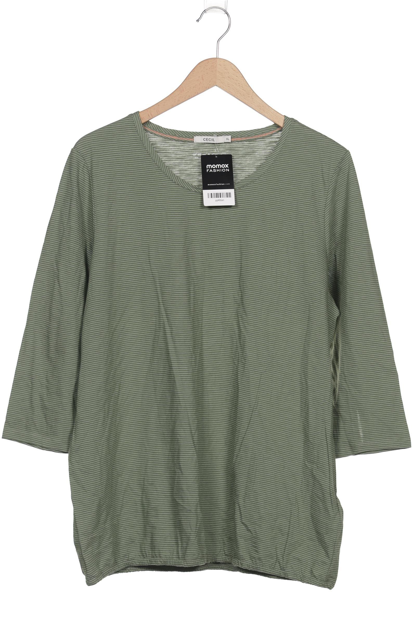 

Cecil Damen Langarmshirt, grün, Gr. 44
