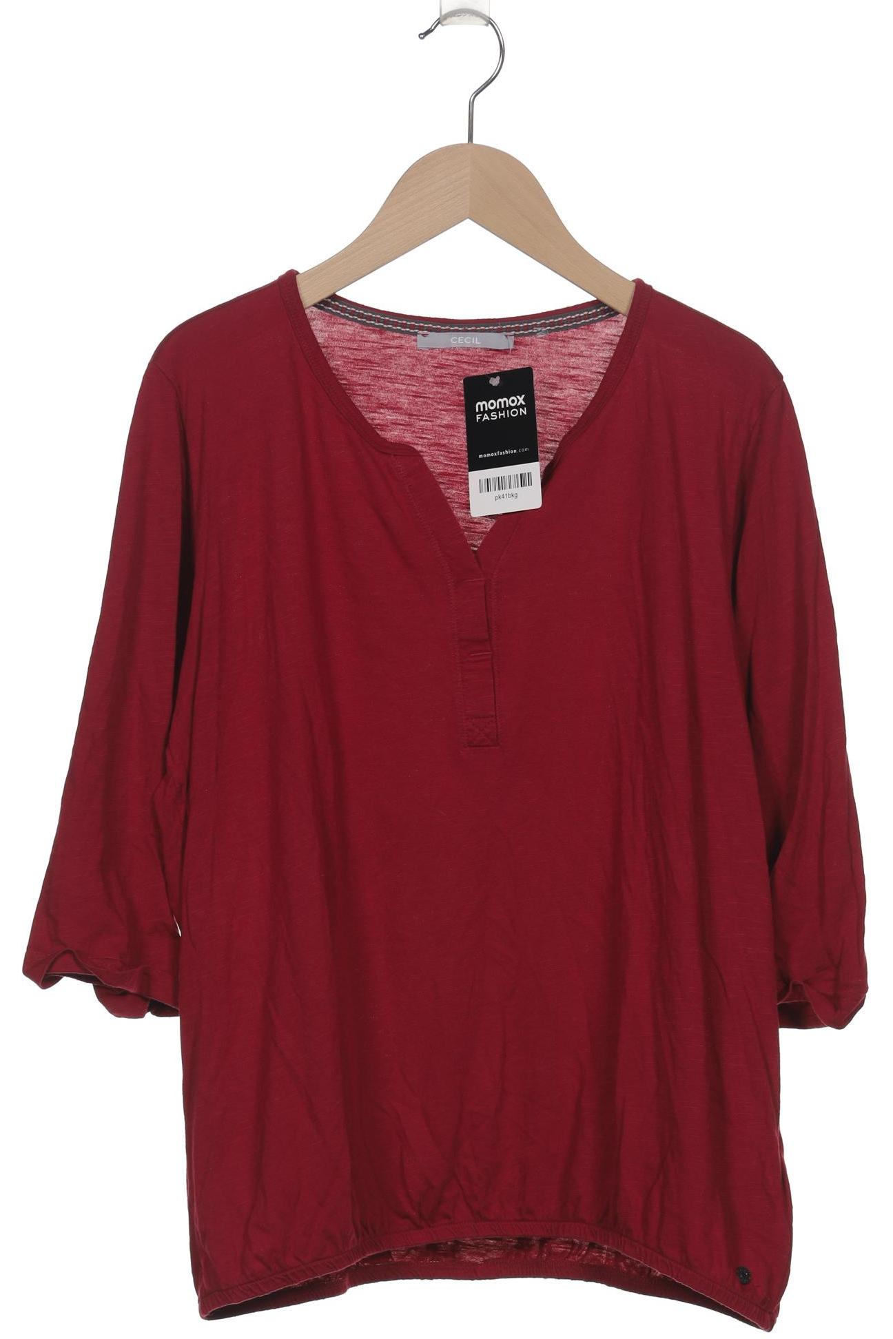 

Cecil Damen Langarmshirt, bordeaux, Gr. 42