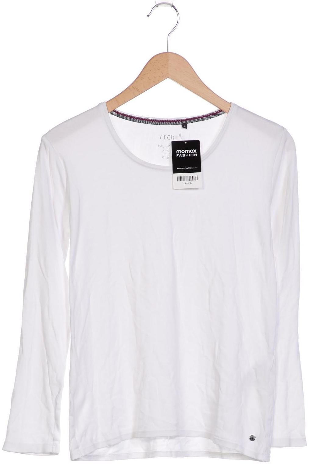 

Cecil Damen Langarmshirt, weiß, Gr. 42