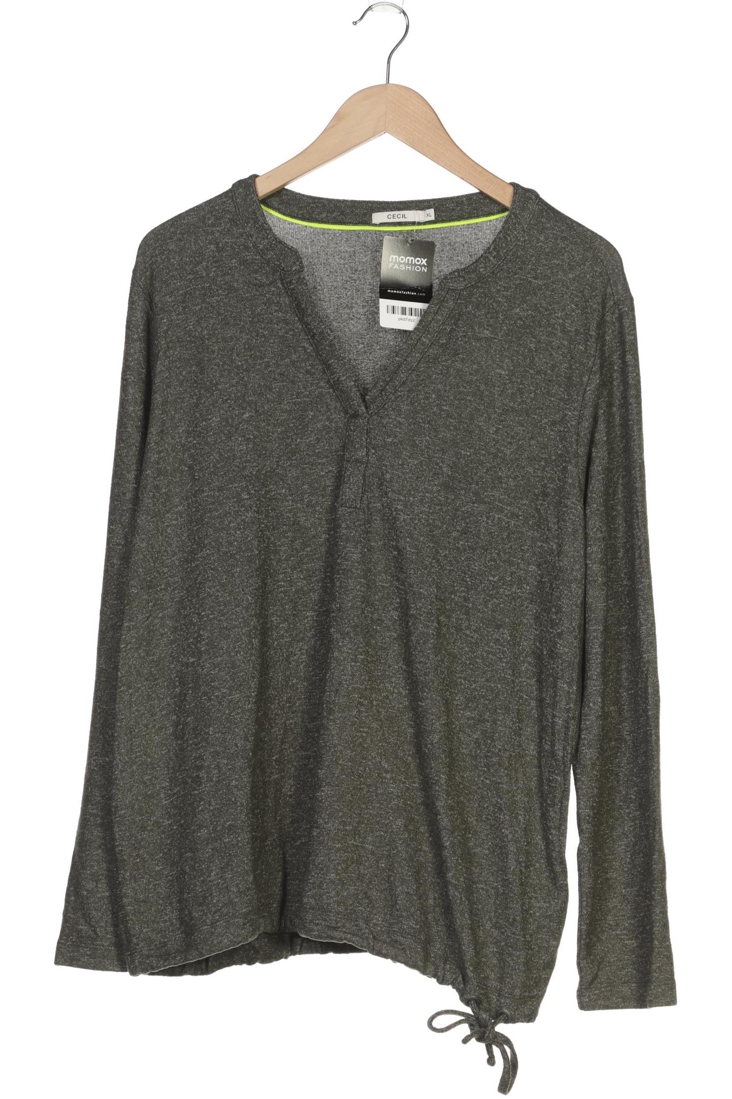 

Cecil Damen Langarmshirt, grün, Gr. 44