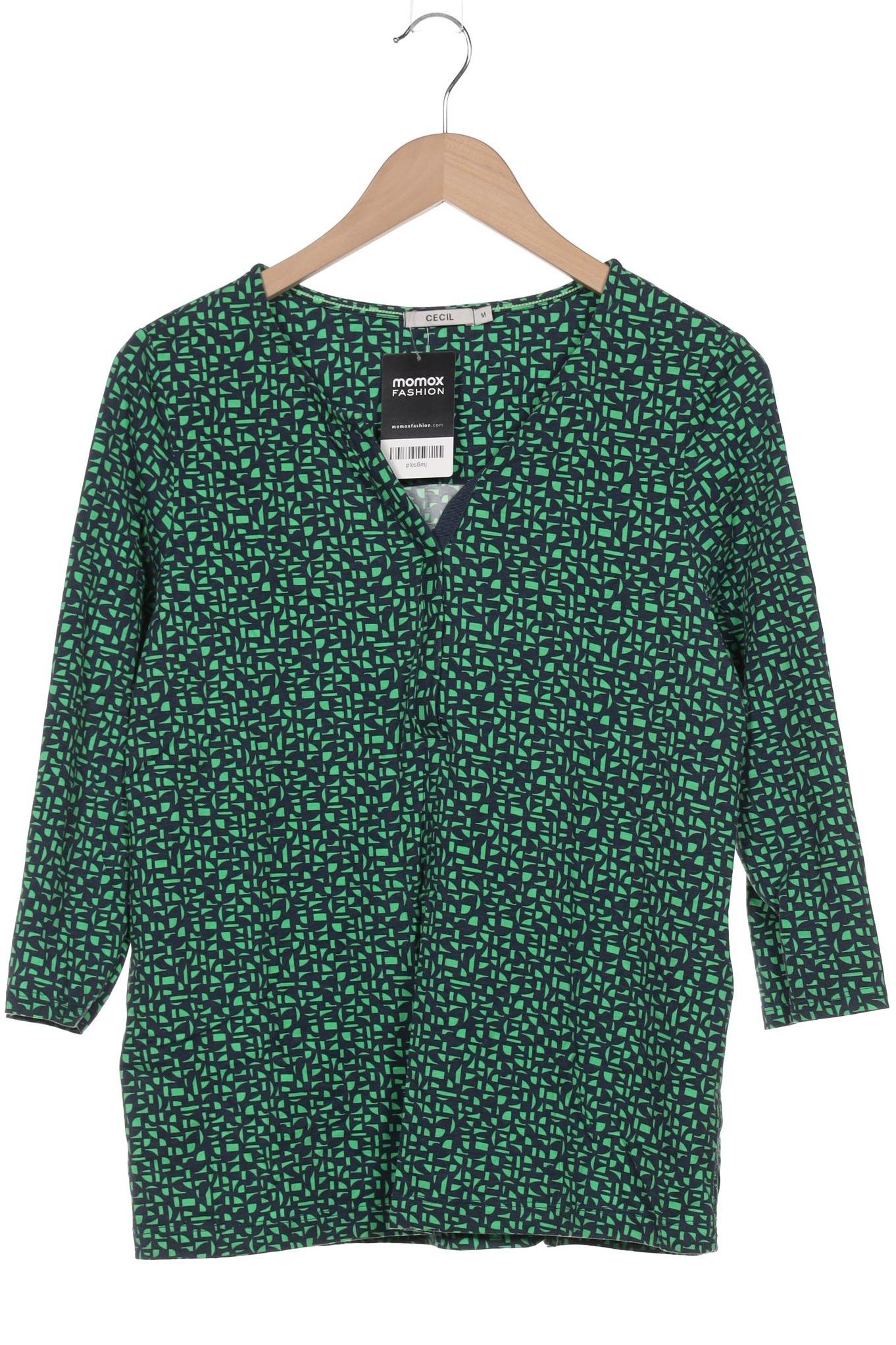 

Cecil Damen Langarmshirt, grün, Gr. 38