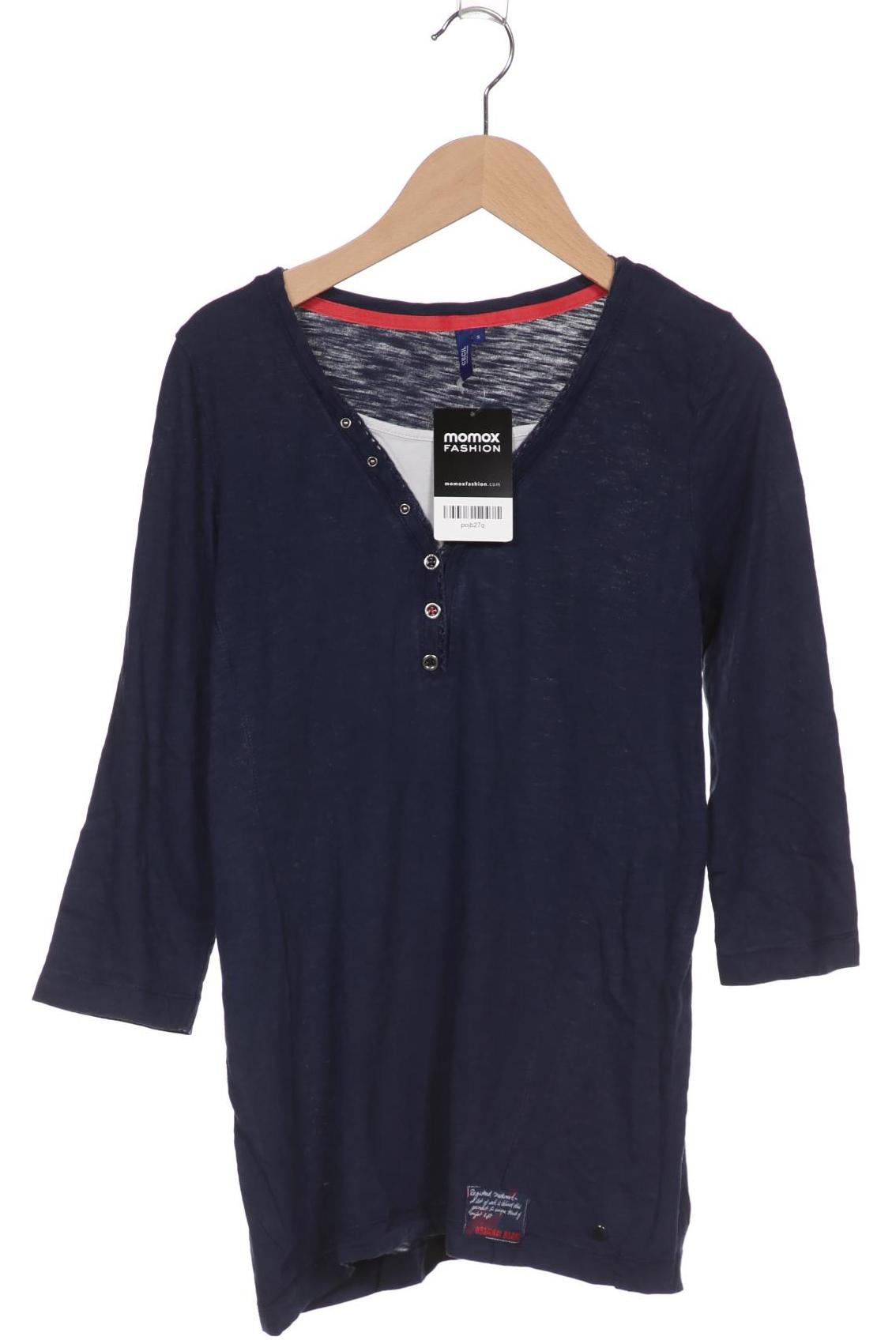 

Cecil Damen Langarmshirt, marineblau, Gr. 36