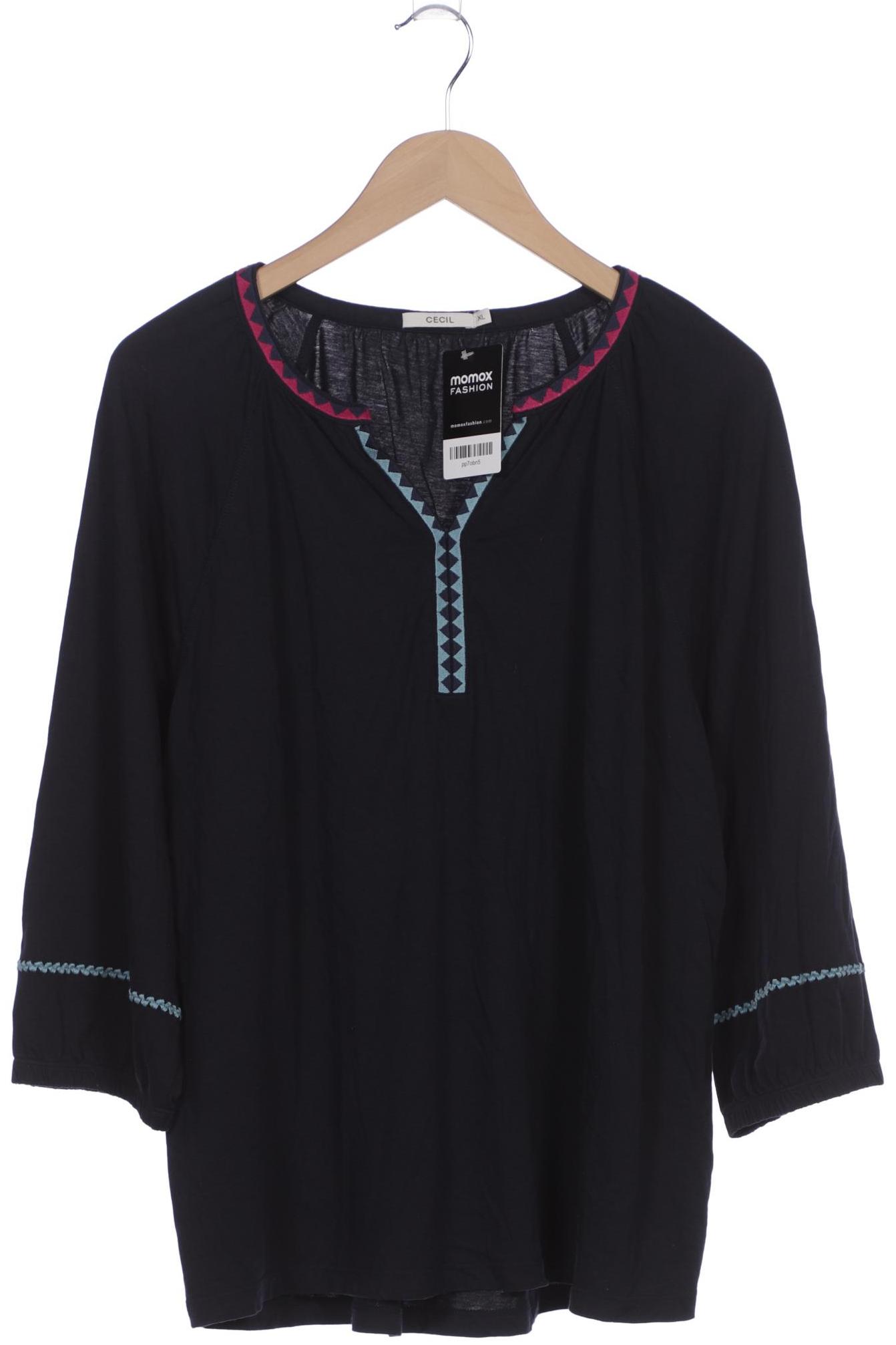 

Cecil Damen Langarmshirt, marineblau, Gr. 44