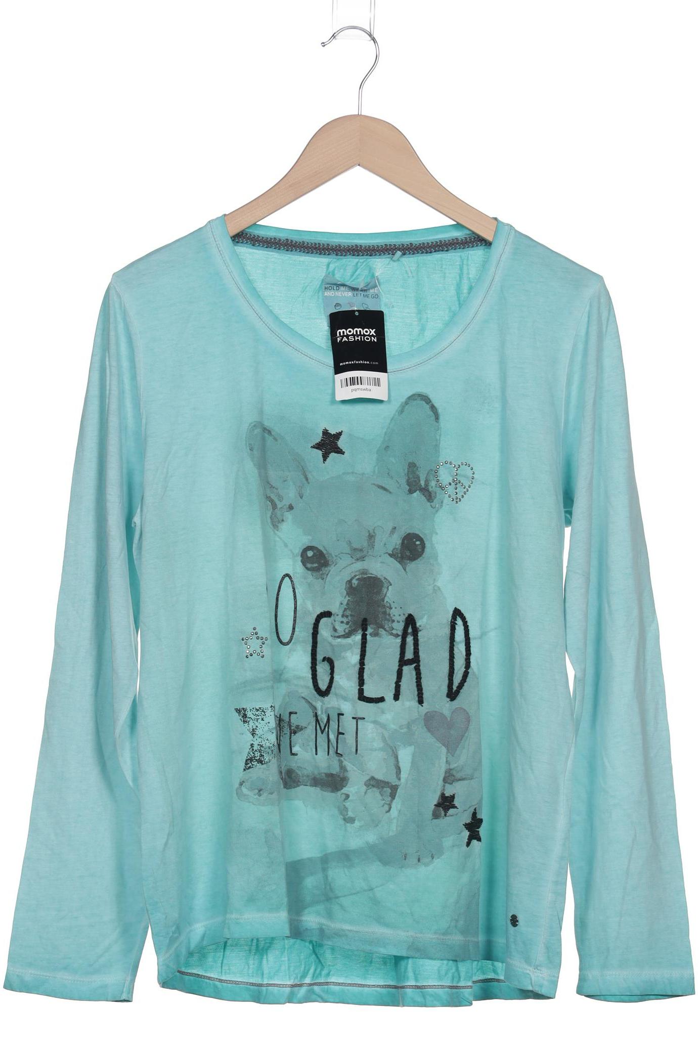 

Cecil Damen Langarmshirt, türkis, Gr. 44