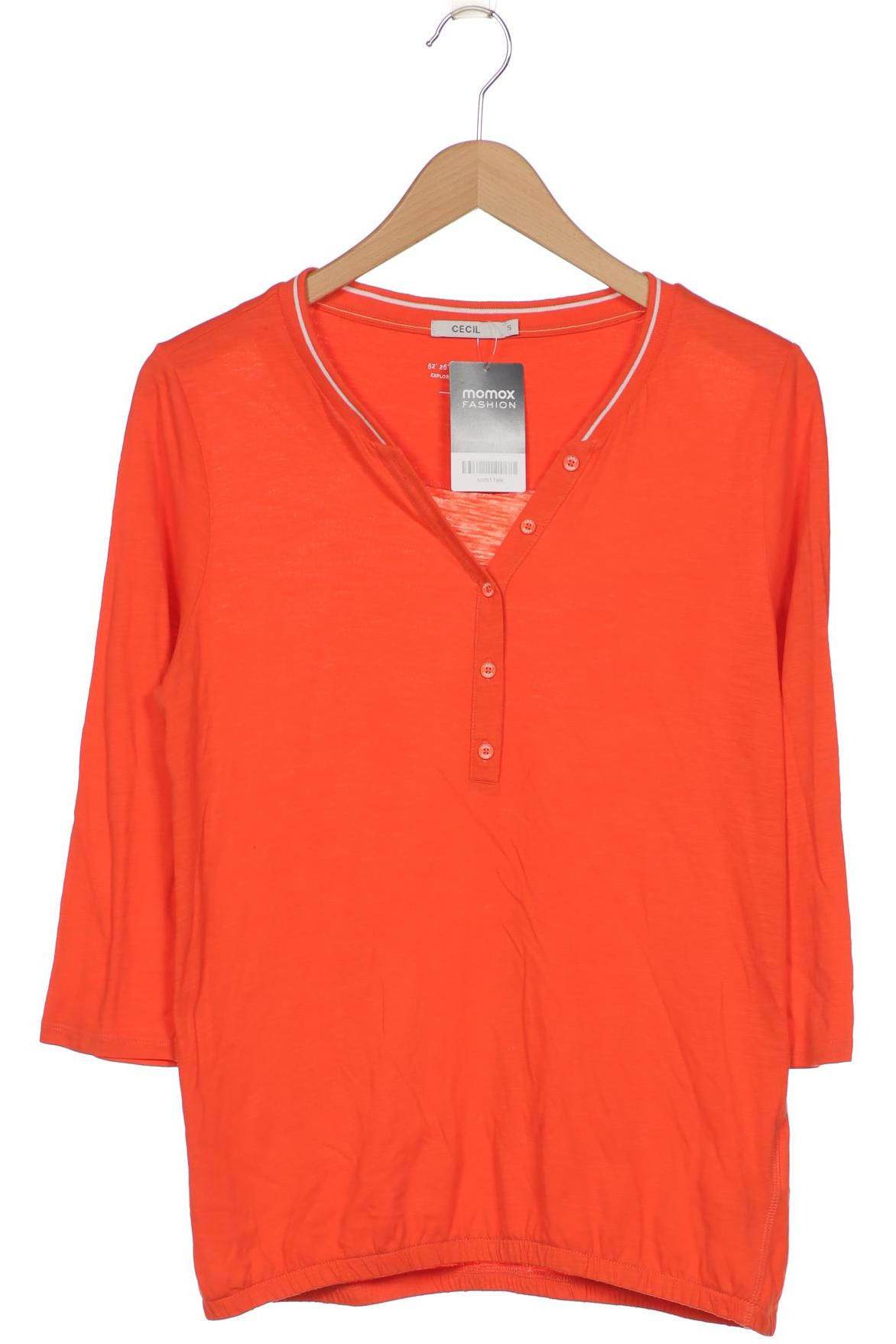

Cecil Damen Langarmshirt, rot, Gr. 36
