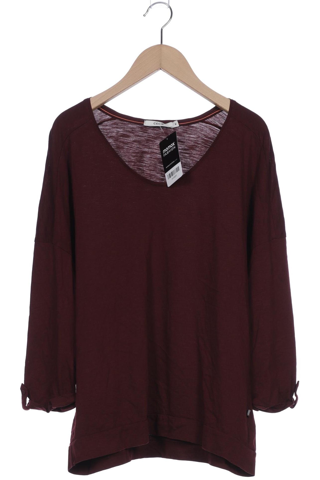 

CECIL Damen Langarmshirt, bordeaux