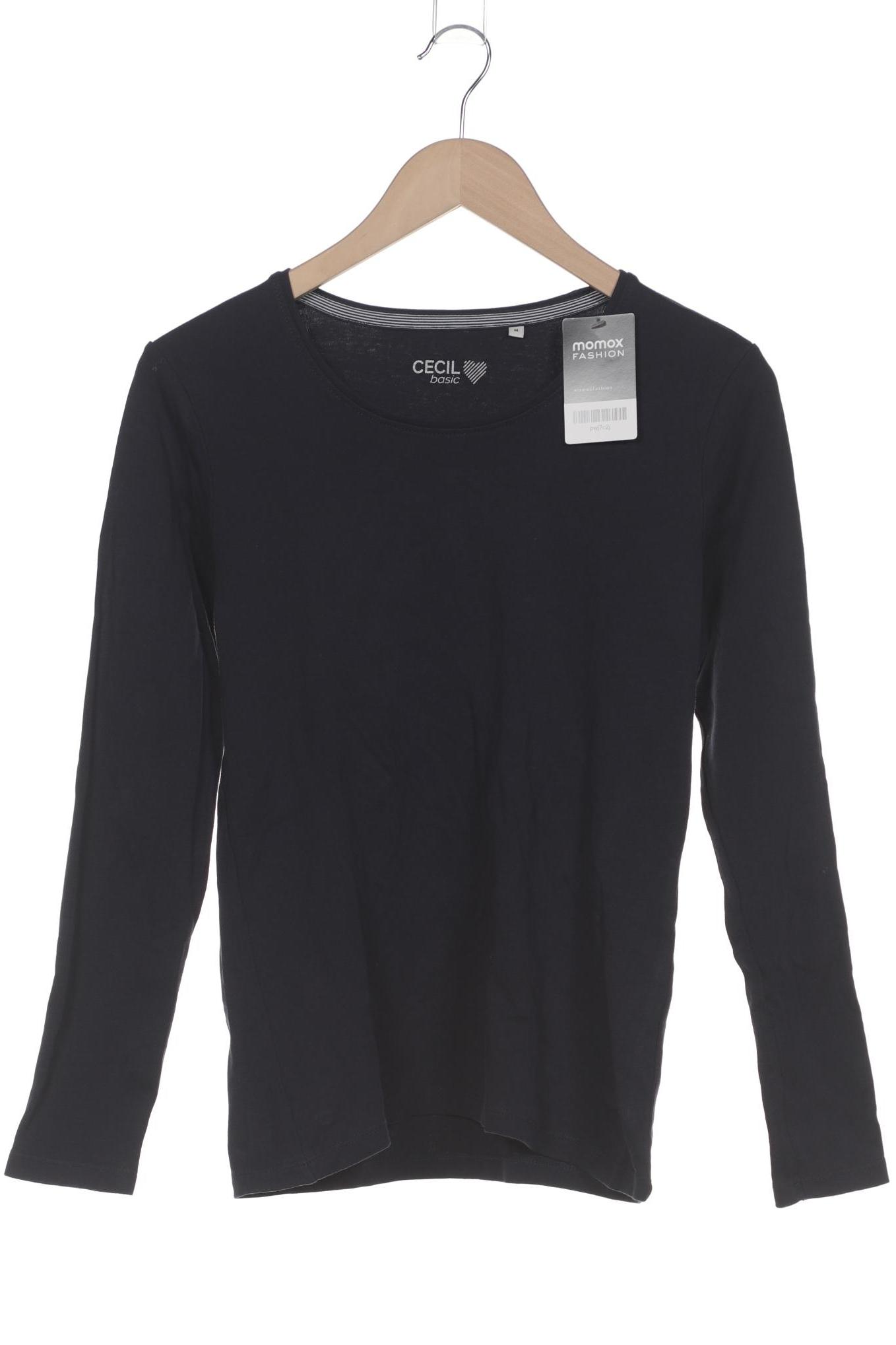 

Cecil Damen Langarmshirt, marineblau, Gr. 38
