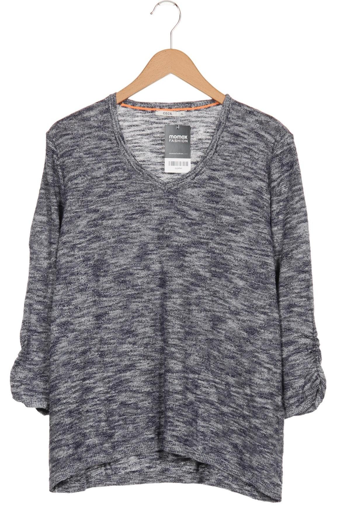 

Cecil Damen Langarmshirt, blau, Gr. 44