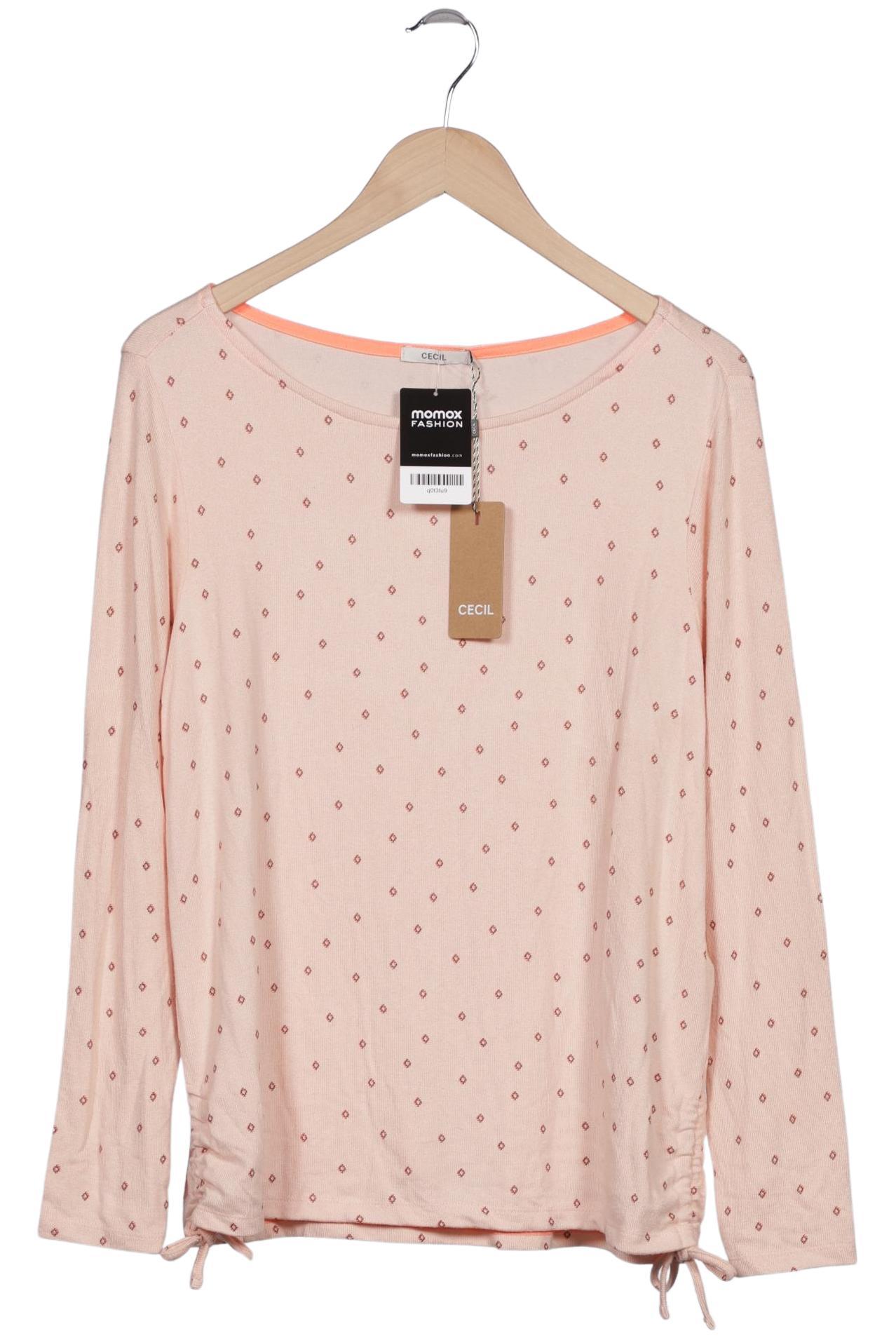 

Cecil Damen Langarmshirt, orange, Gr. 38