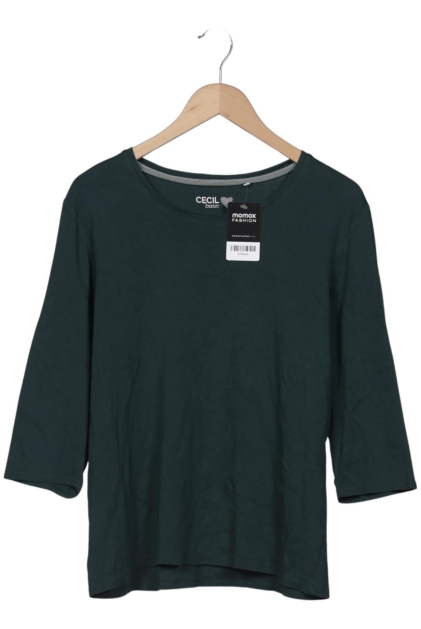 

Cecil Damen Langarmshirt, grün, Gr. 46