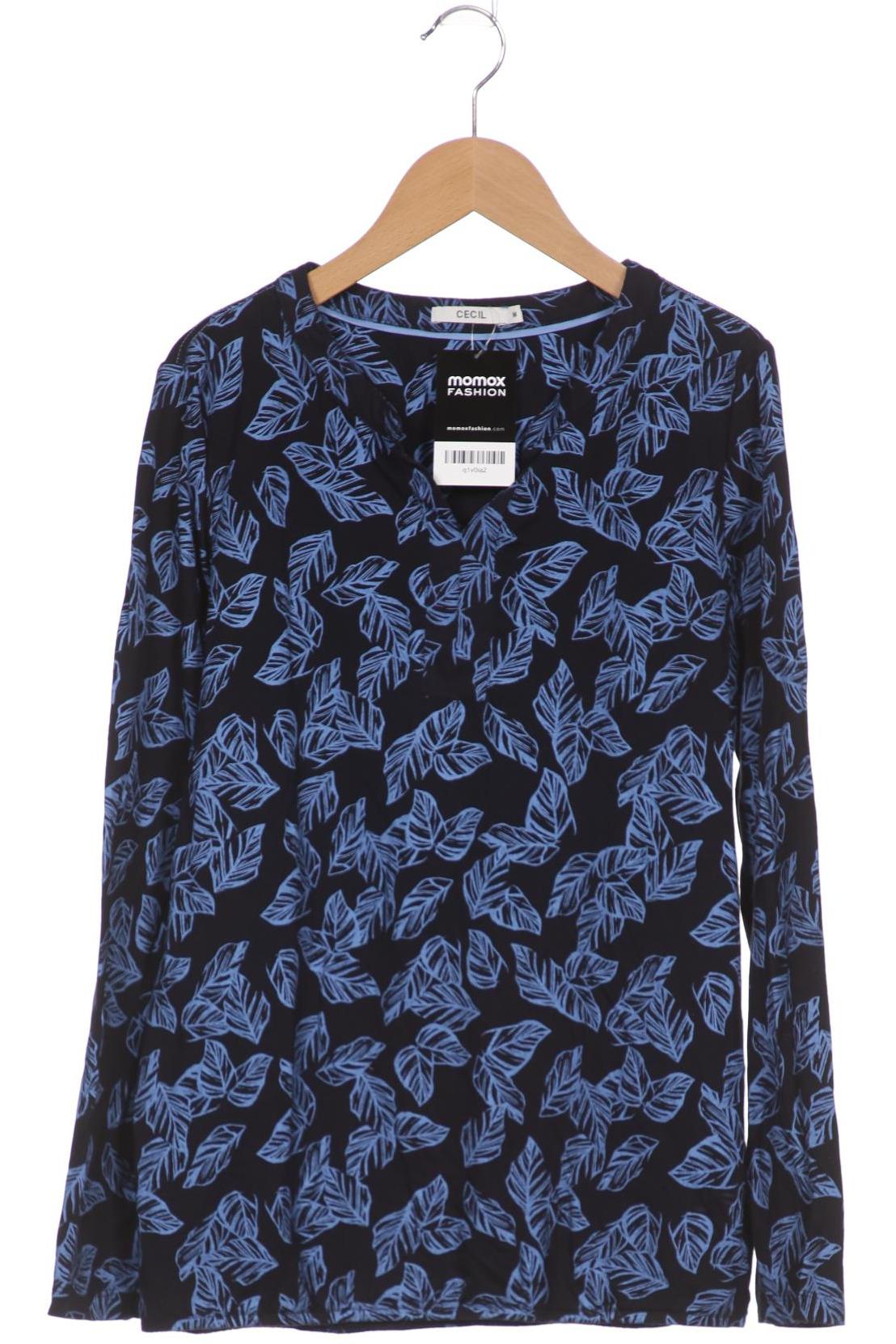 

Cecil Damen Langarmshirt, marineblau, Gr. 38