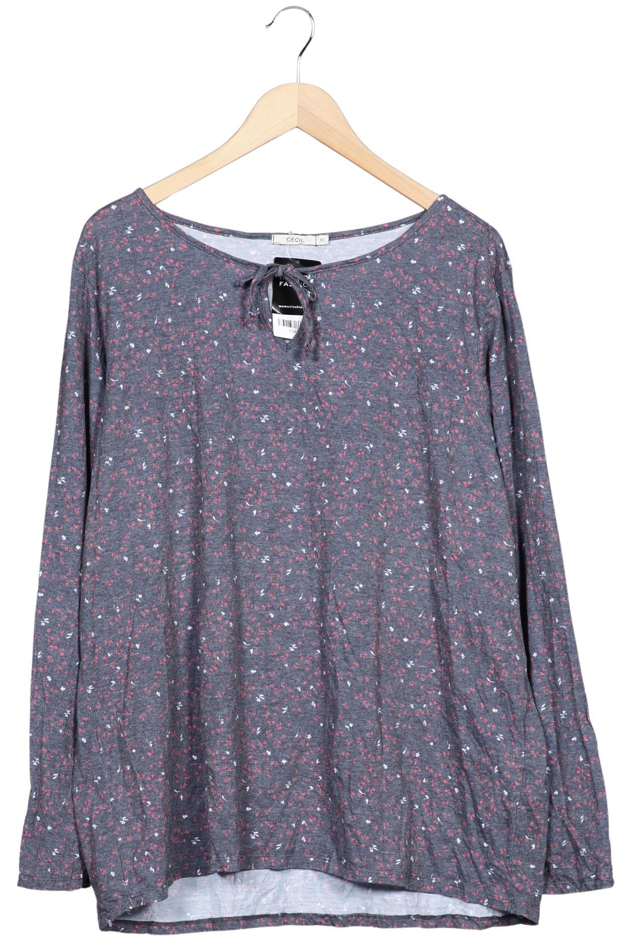 

Cecil Damen Langarmshirt, grau, Gr. 44