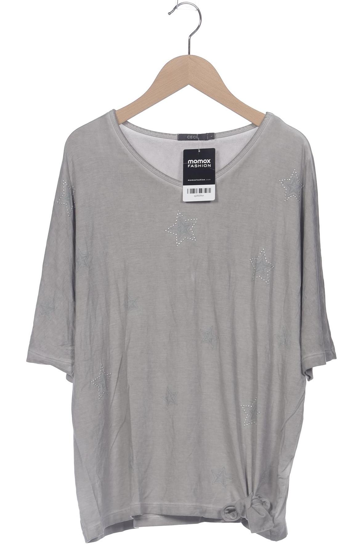 

Cecil Damen Langarmshirt, grau, Gr. 42