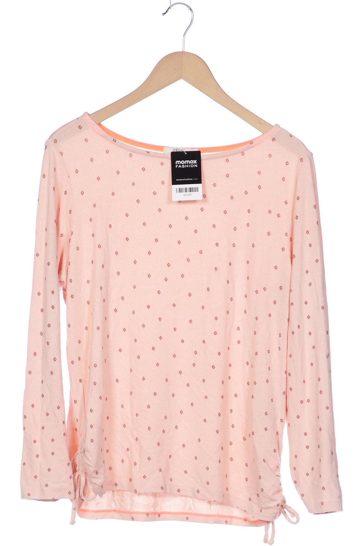 

Cecil Damen Langarmshirt, beige, Gr. 42