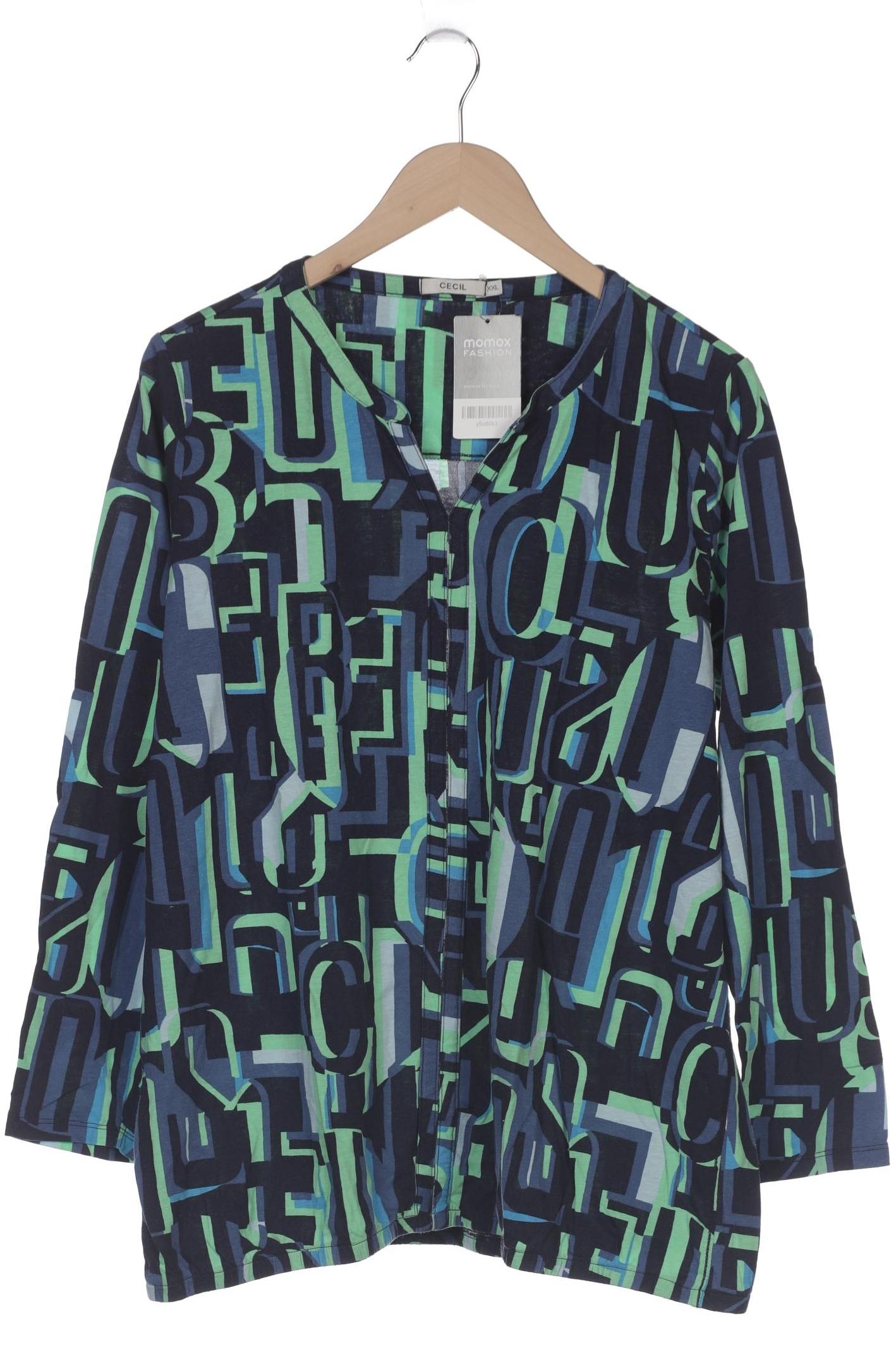 

Cecil Damen Langarmshirt, marineblau, Gr. 46