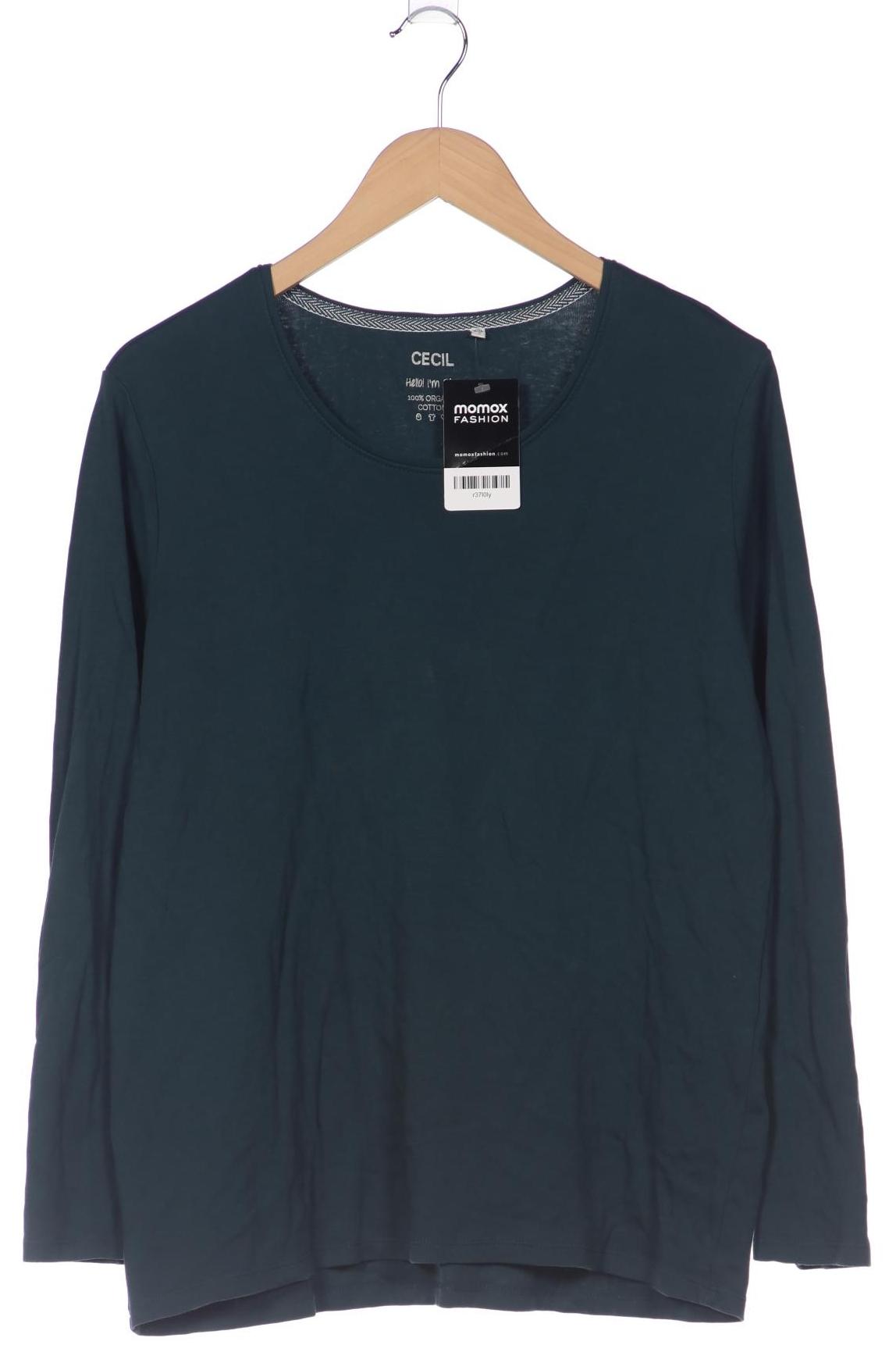 

Cecil Damen Langarmshirt, grün, Gr. 46
