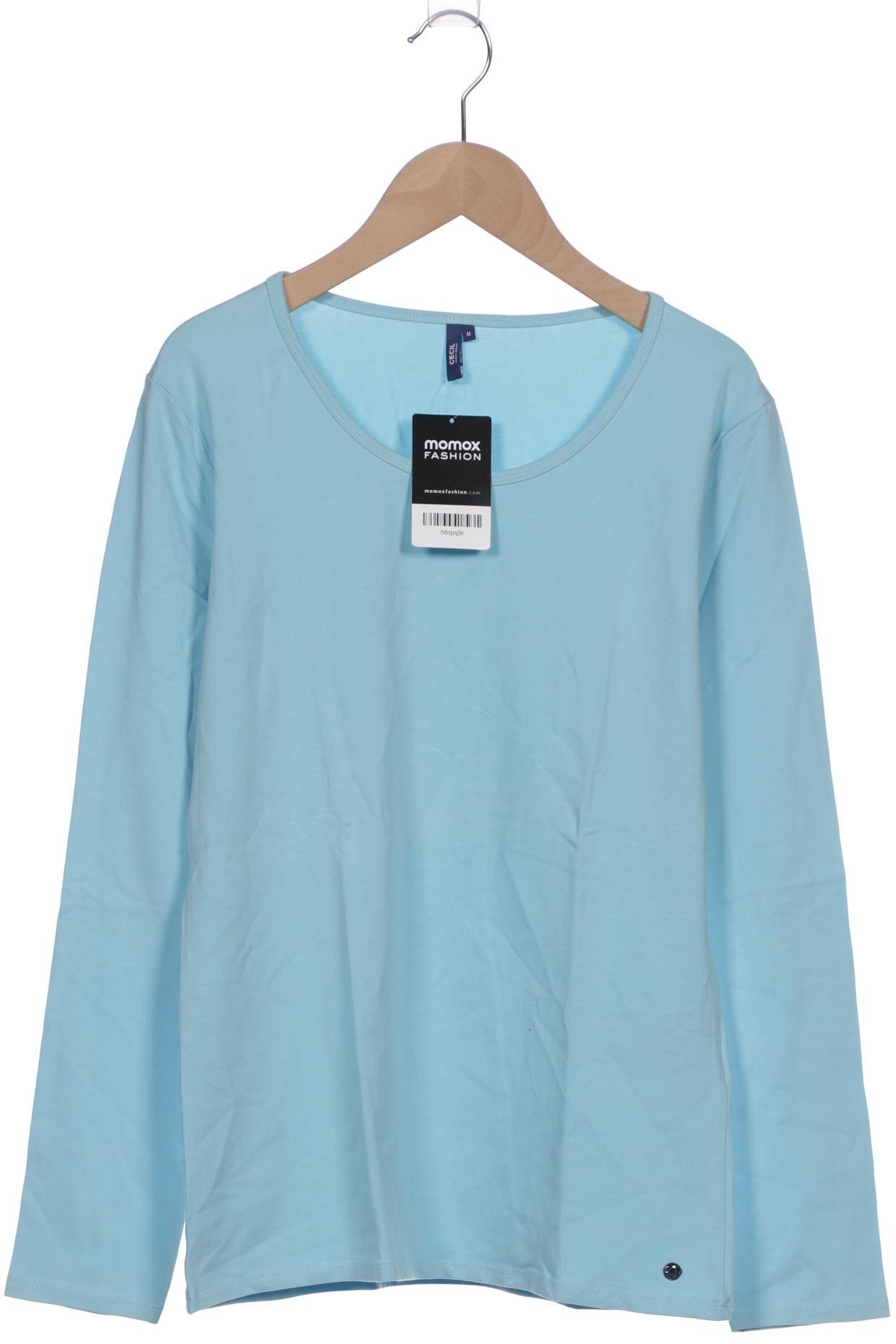 

Cecil Damen Langarmshirt, blau, Gr. 38