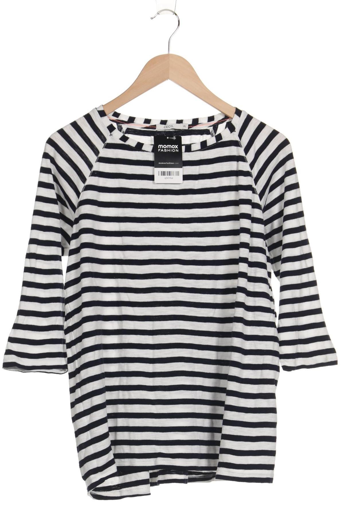 

Cecil Damen Langarmshirt, marineblau, Gr. 44