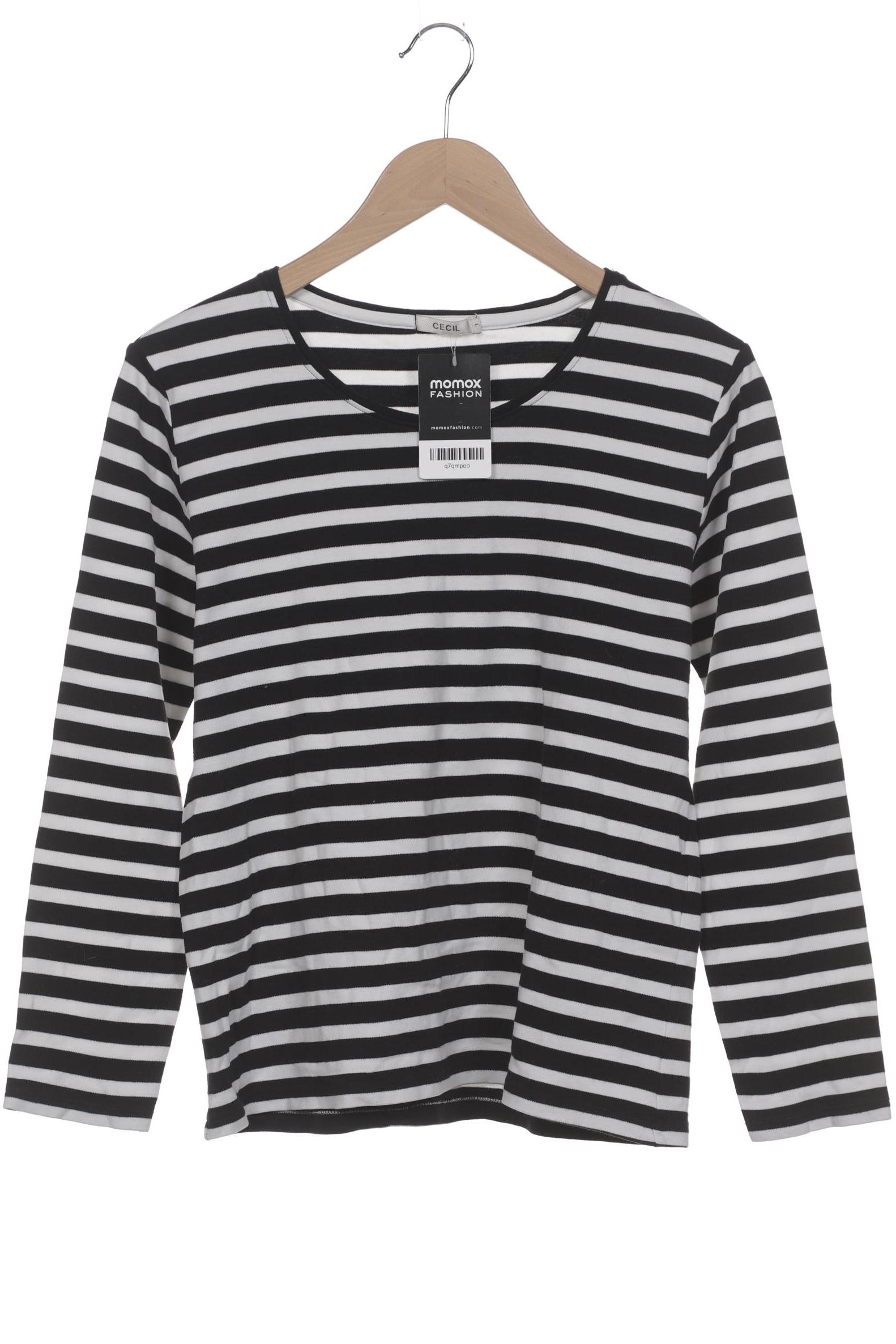 

Cecil Damen Langarmshirt, schwarz, Gr. 42
