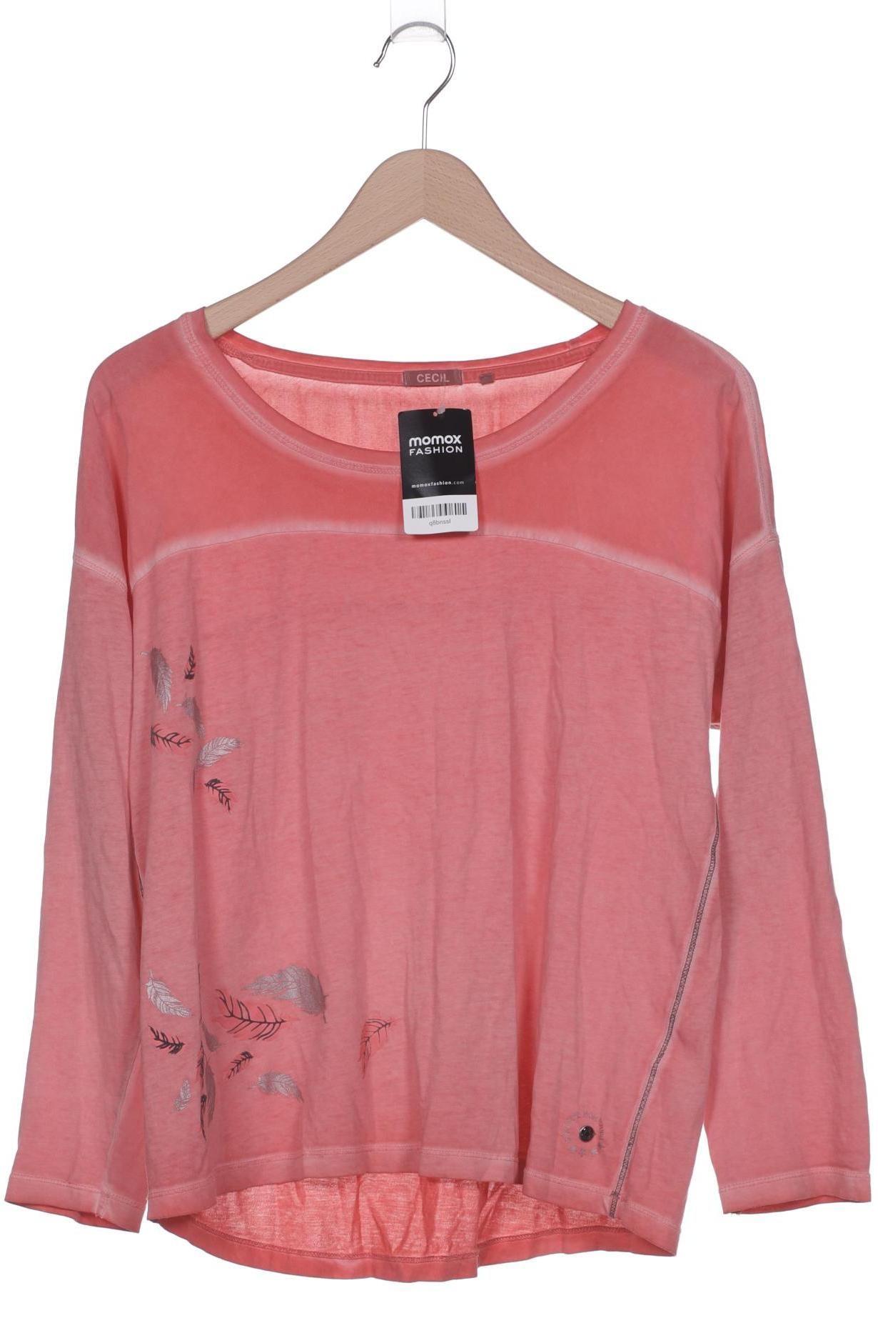 

Cecil Damen Langarmshirt, pink, Gr. 38