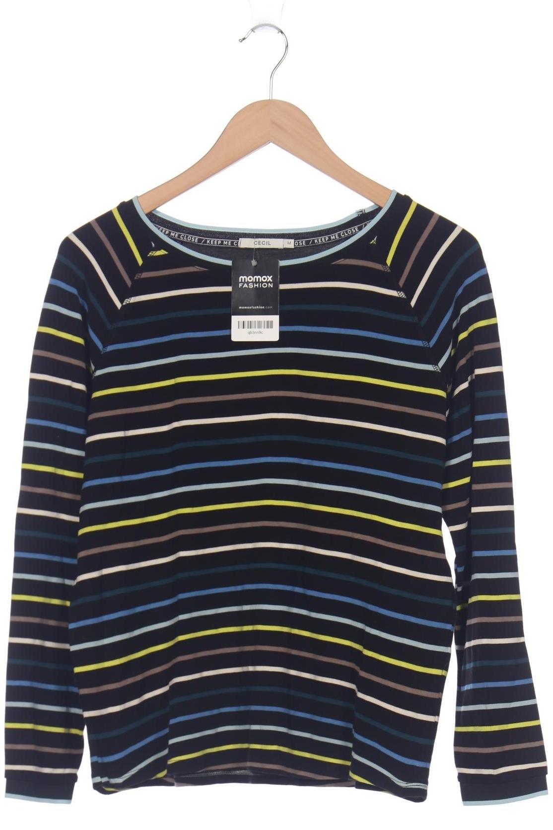 

Cecil Damen Langarmshirt, schwarz, Gr. 38