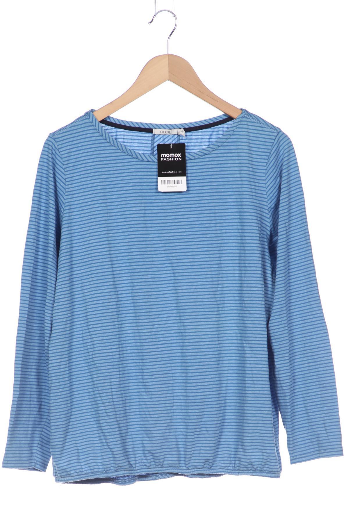 

CECIL Damen Langarmshirt, blau