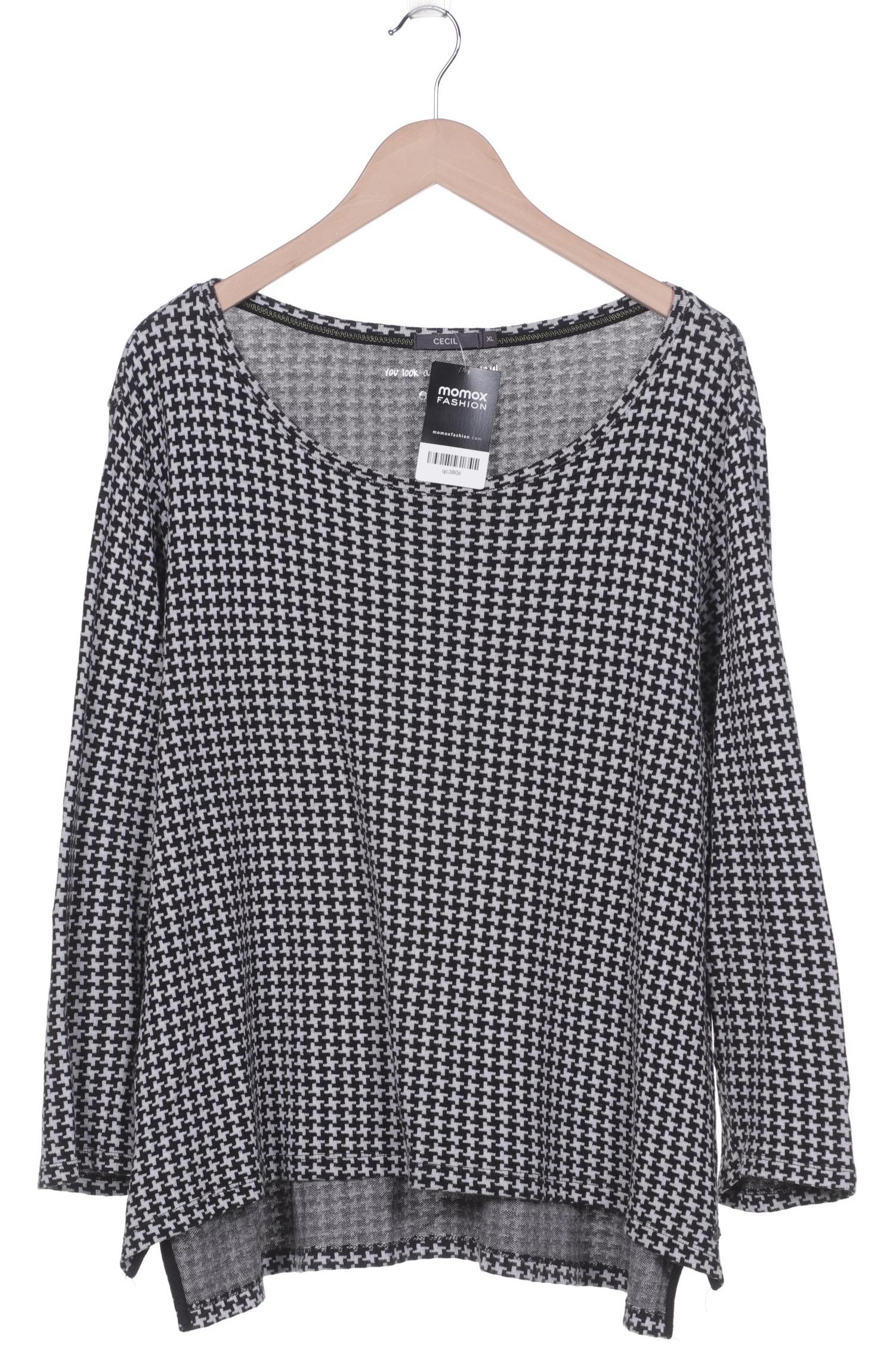 

CECIL Damen Langarmshirt, schwarz