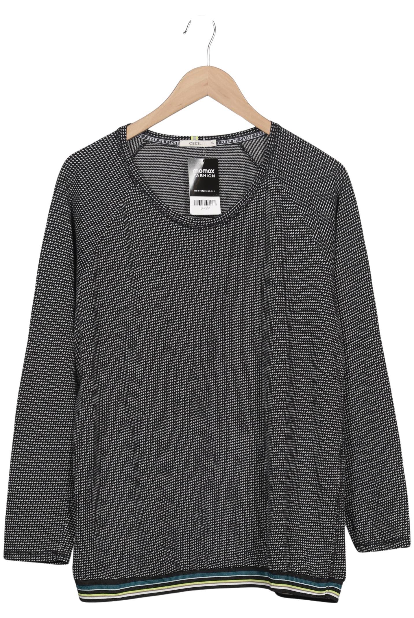 

Cecil Damen Langarmshirt, grau, Gr. 44