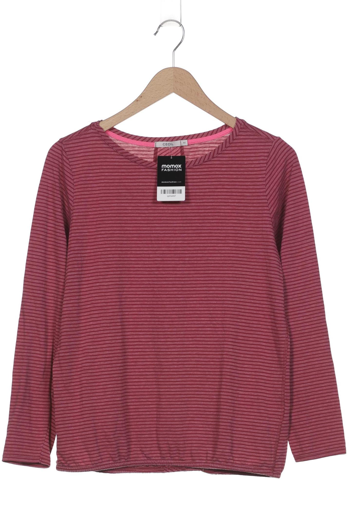 

Cecil Damen Langarmshirt, pink, Gr. 38