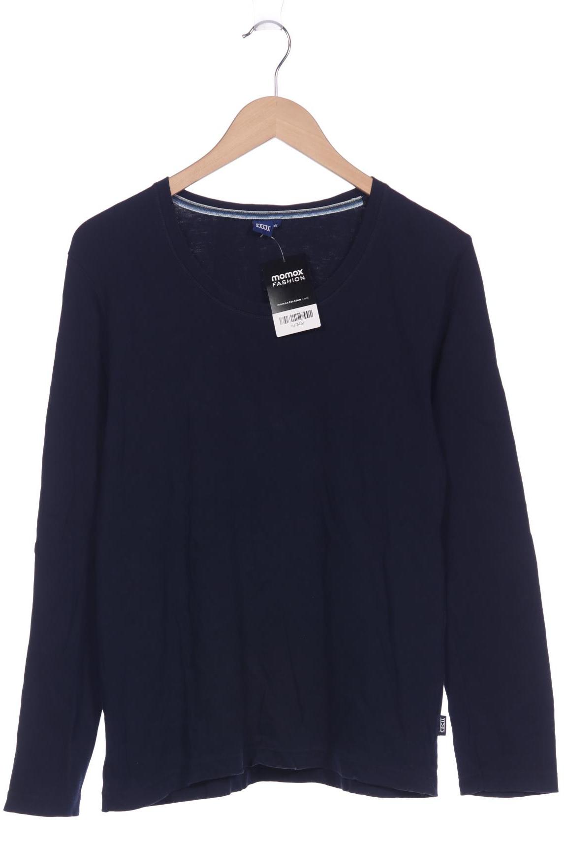 

Cecil Damen Langarmshirt, marineblau, Gr. 44