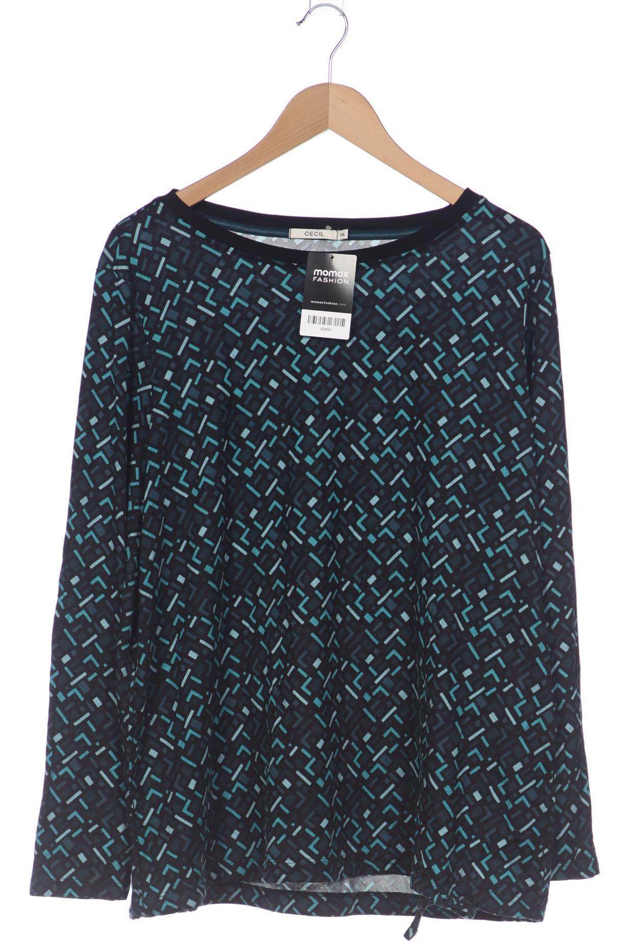 

Cecil Damen Langarmshirt, blau, Gr. 46