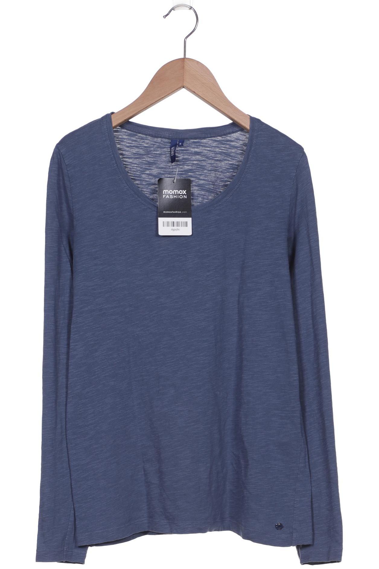 

Cecil Damen Langarmshirt, marineblau, Gr. 38