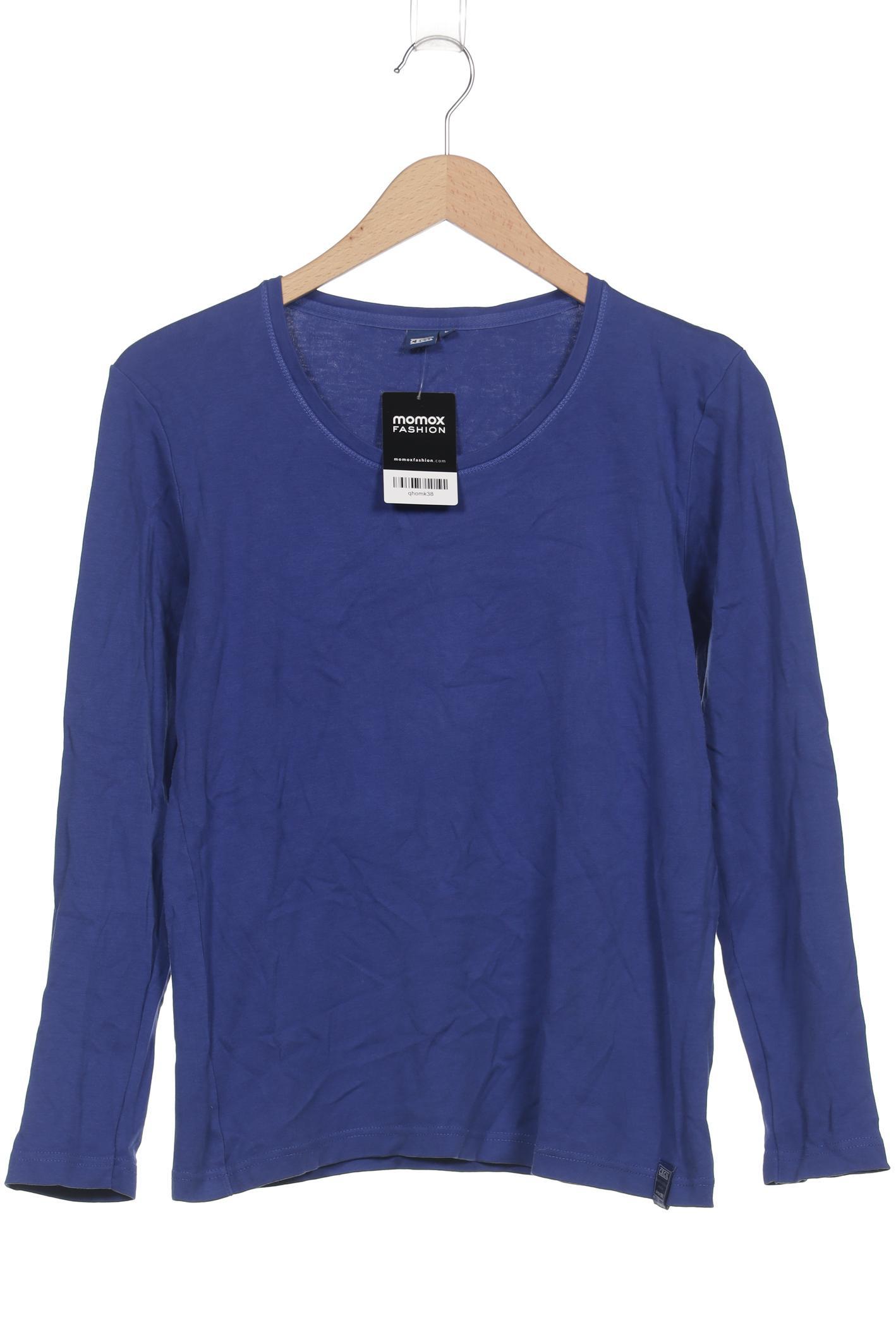 

Cecil Damen Langarmshirt, blau, Gr. 42