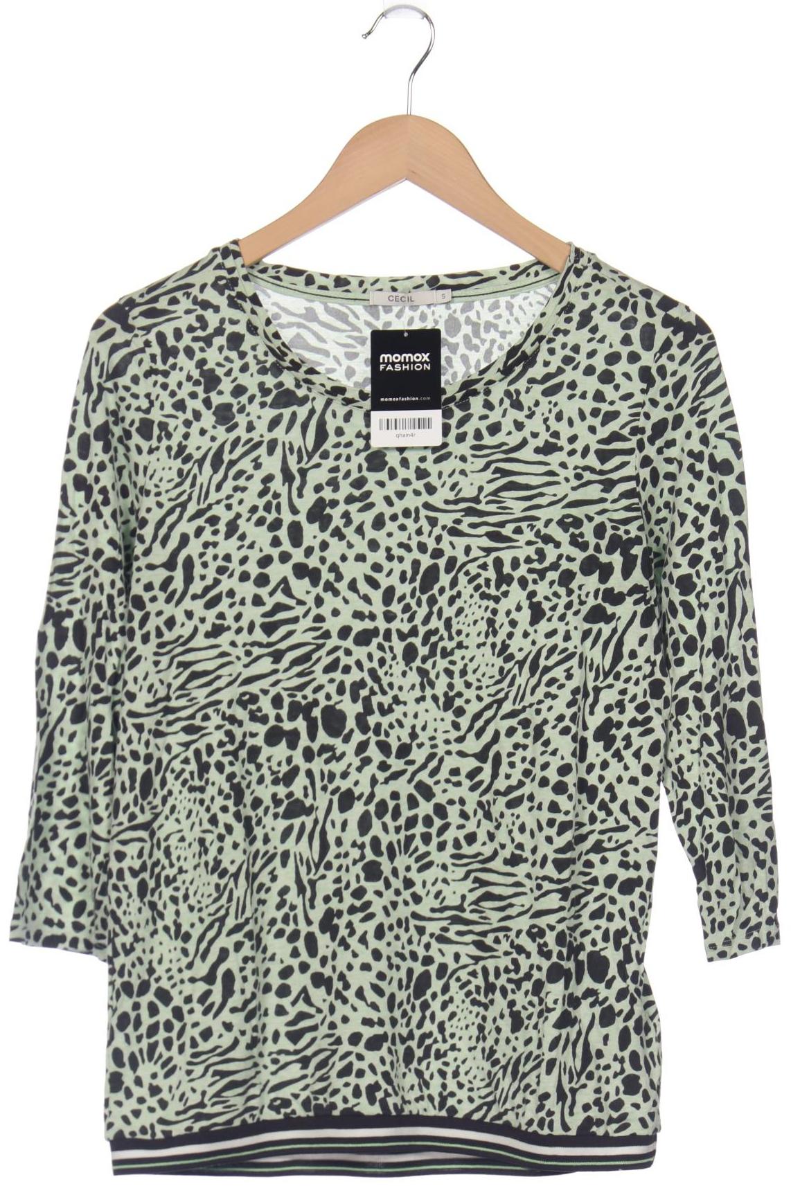 

CECIL Damen Langarmshirt, hellgrün