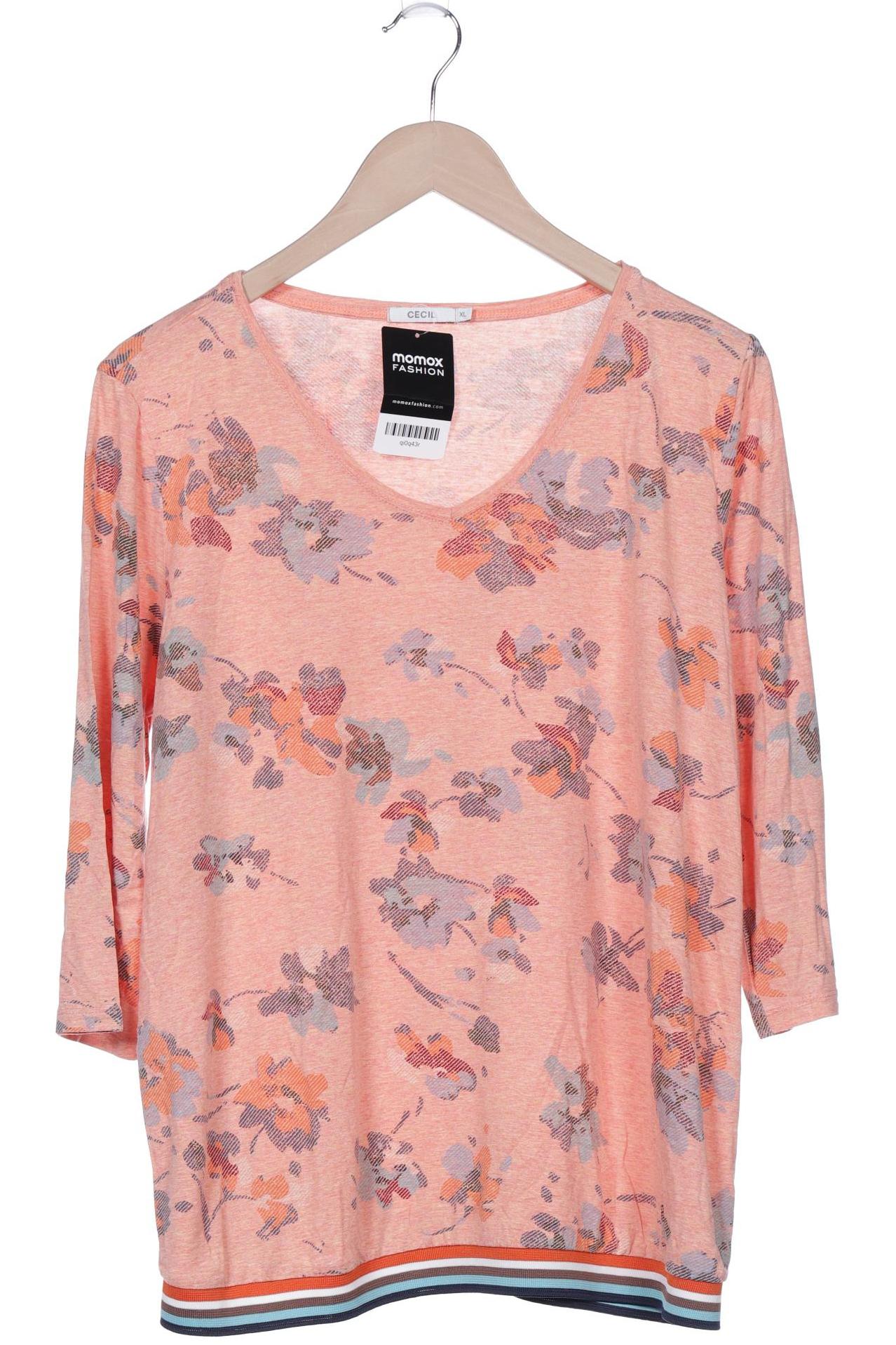 

Cecil Damen Langarmshirt, orange, Gr. 44