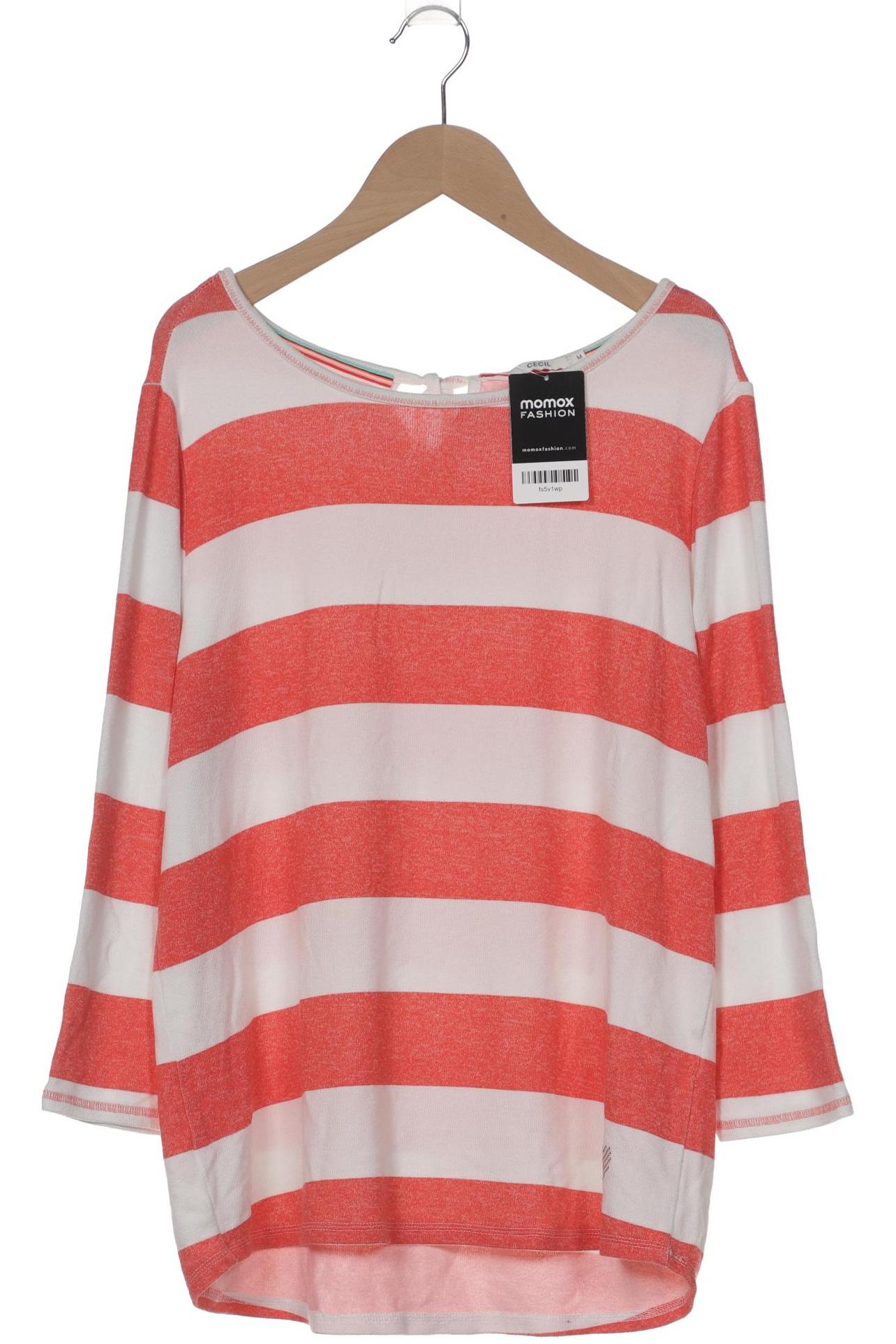 

Cecil Damen Langarmshirt, weiß, Gr. 38