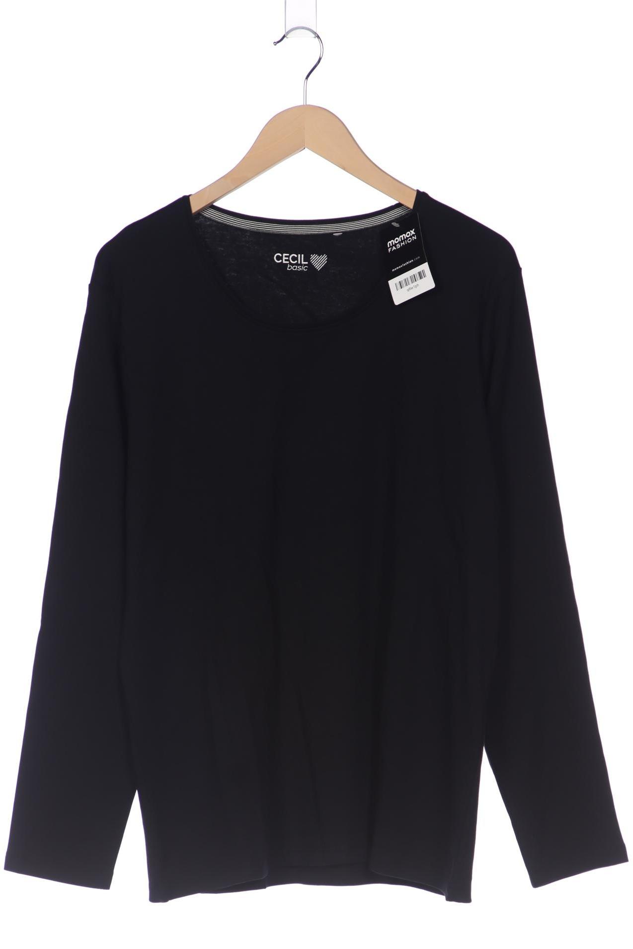 

Cecil Damen Langarmshirt, schwarz, Gr. 46