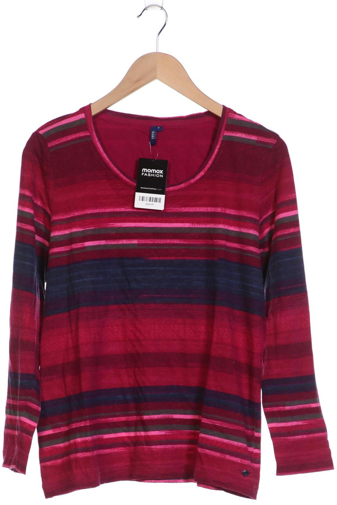 

Cecil Damen Langarmshirt, pink, Gr. 44