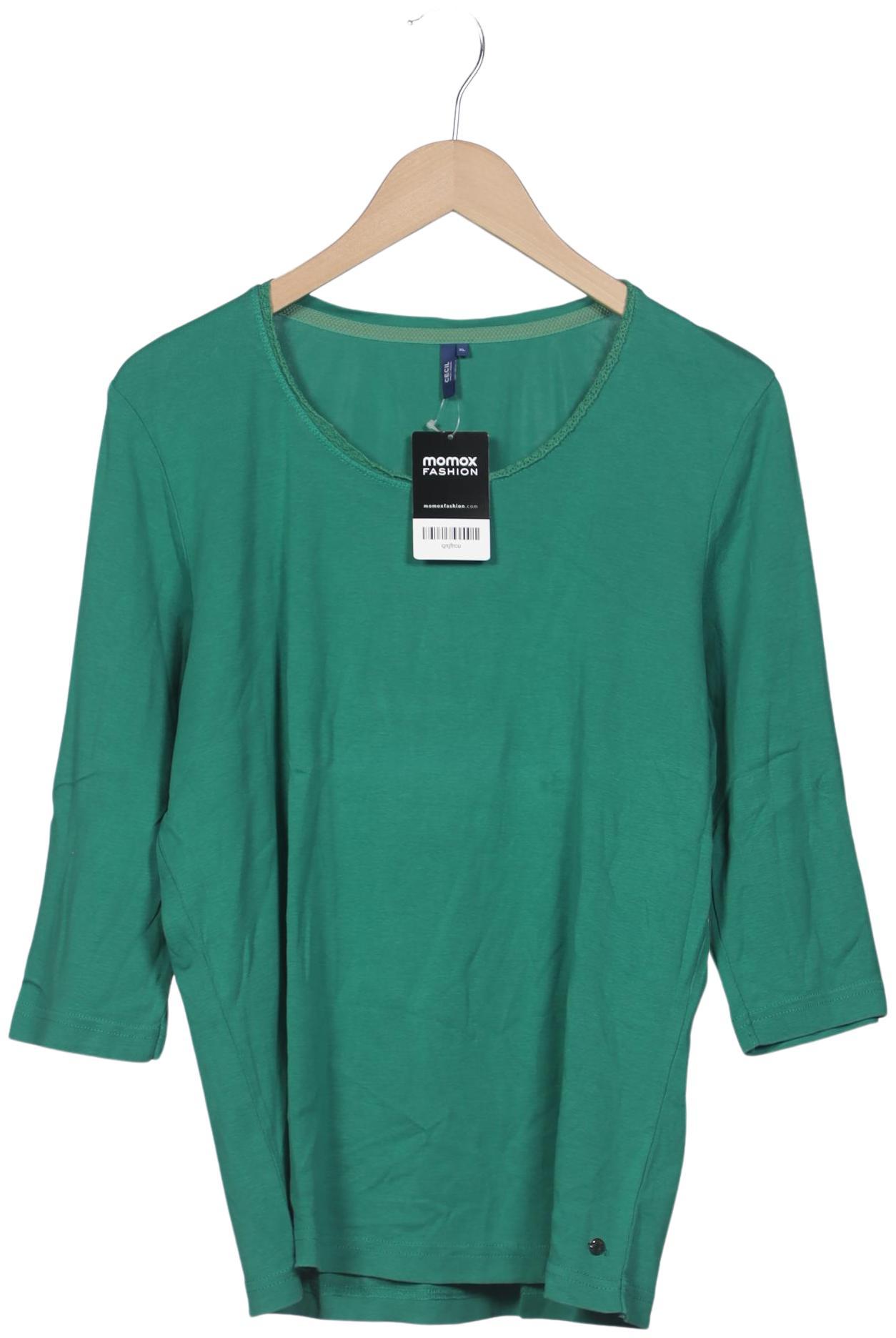 

Cecil Damen Langarmshirt, grün, Gr. 44