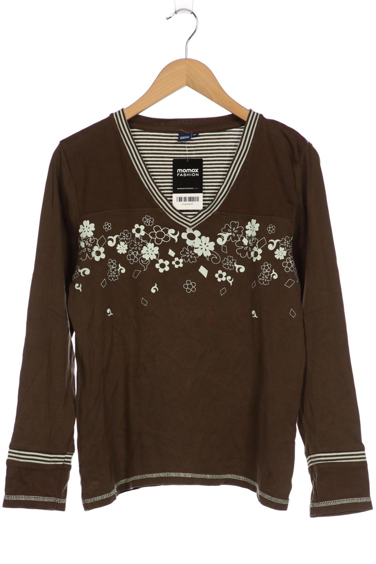 

Cecil Damen Langarmshirt, braun, Gr. 44