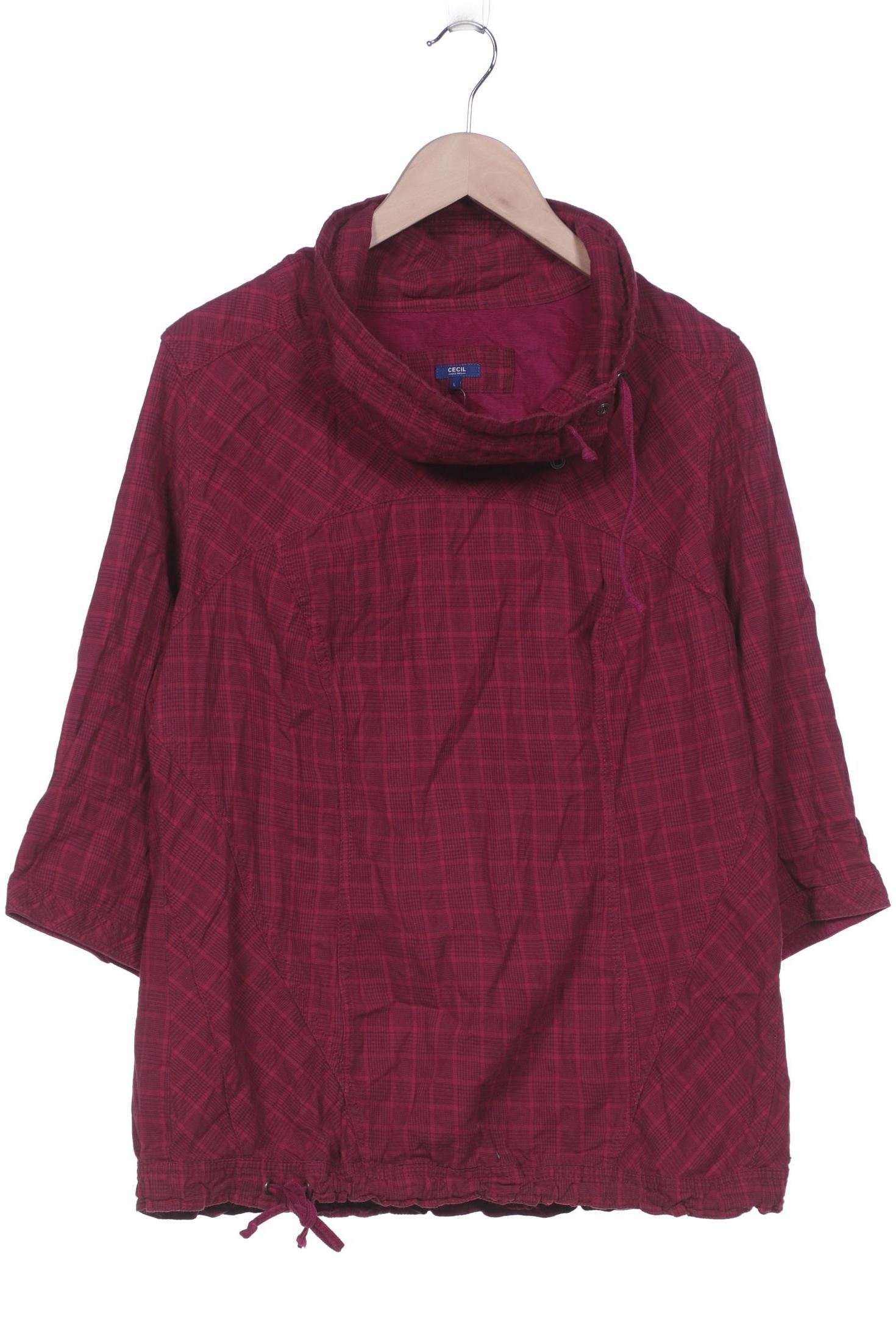 

Cecil Damen Langarmshirt, pink, Gr. 42