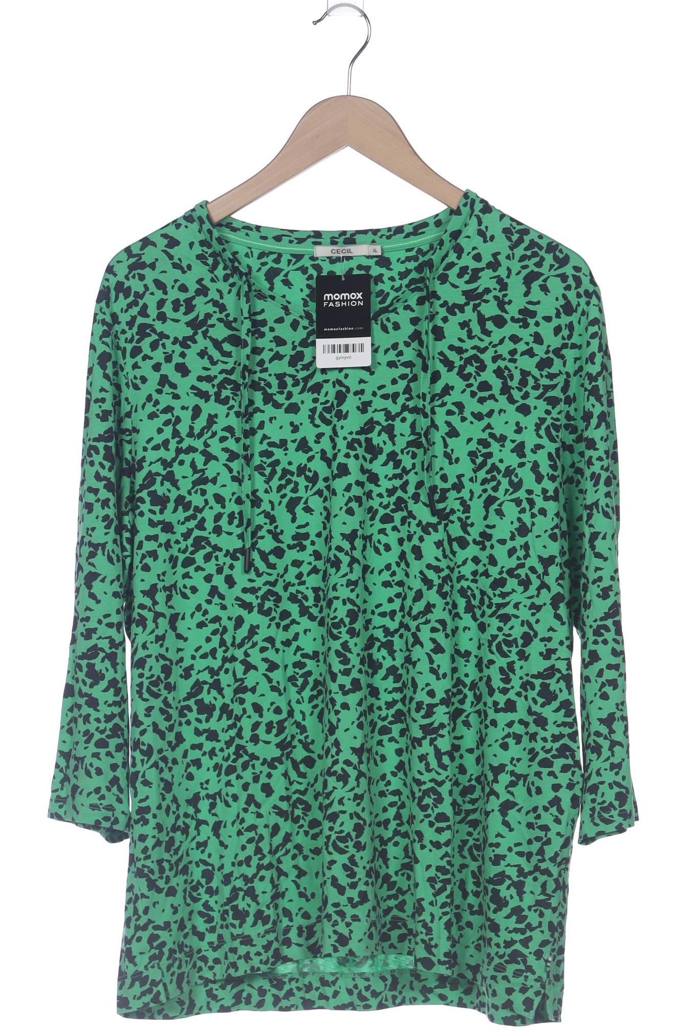 

Cecil Damen Langarmshirt, grün, Gr. 44
