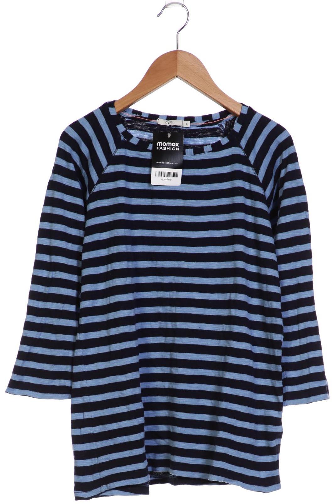 

Cecil Damen Langarmshirt, marineblau, Gr. 36