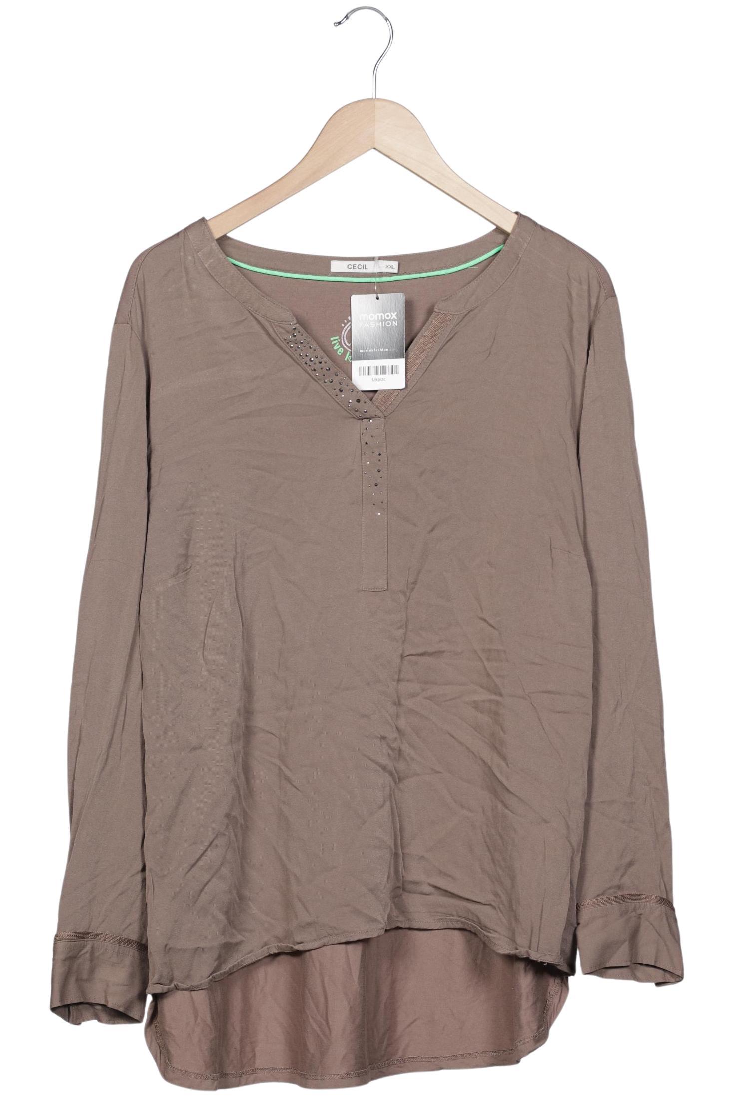 

Cecil Damen Langarmshirt, braun, Gr. 46
